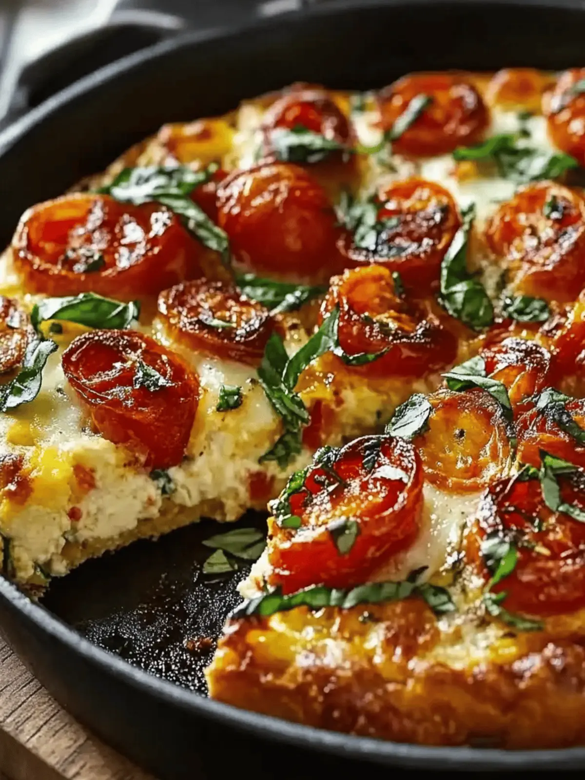 Delicious Caprese Frittata: Your New Favorite Brunch Dish 5 Caprese Frittata