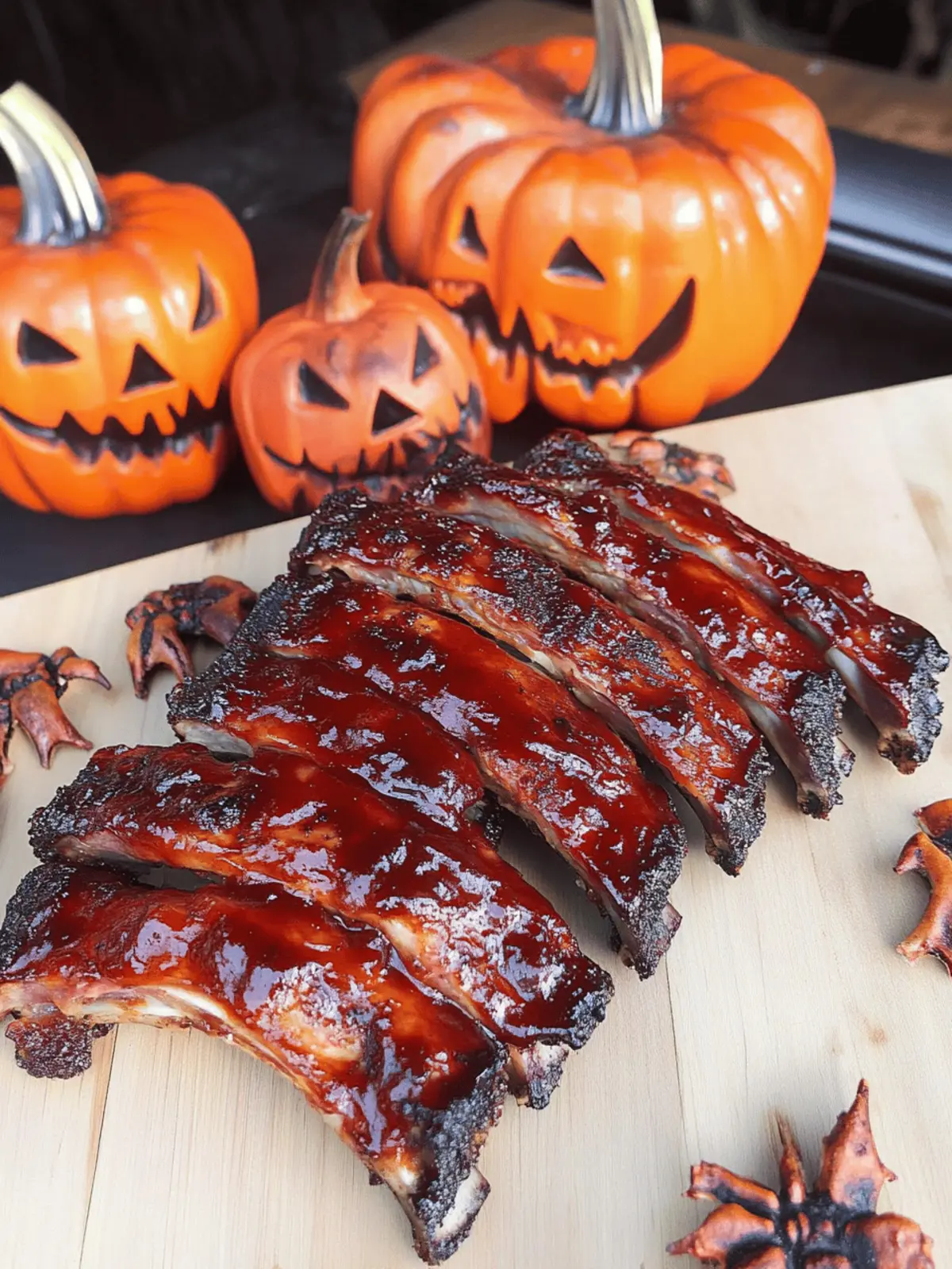 Spooky Party Ribs
