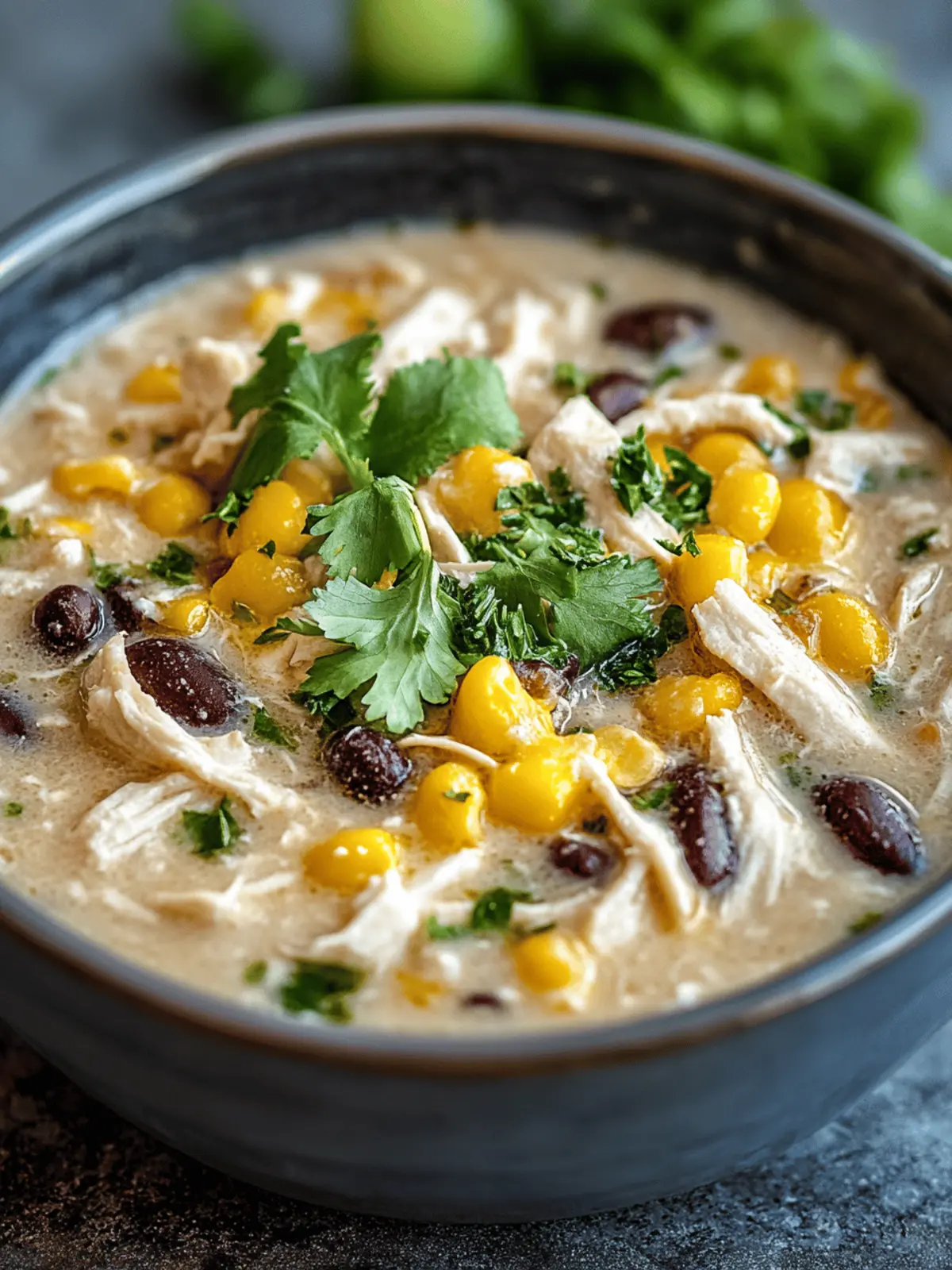 Crockpot White Chicken Chili