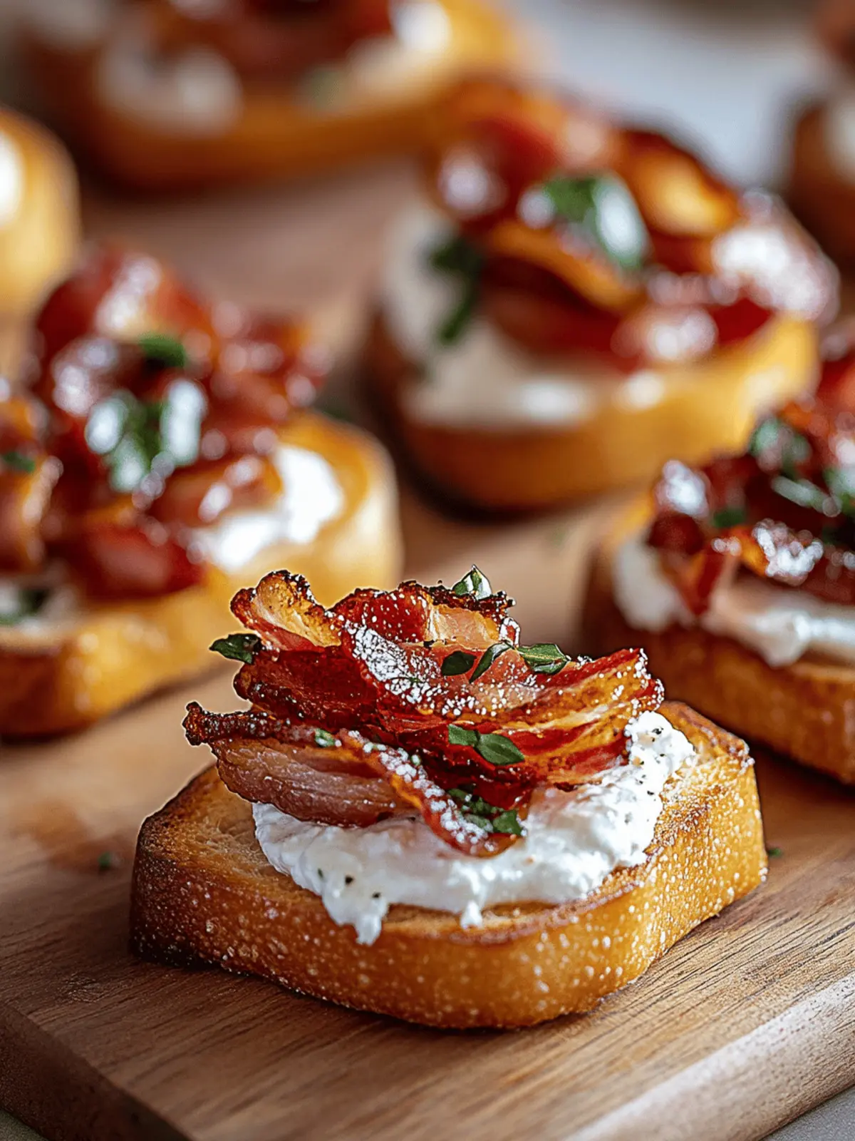 Savor the Joy: Million Dollar Bacon Crostini Recipe 2 Million Dollar Bacon Crostini