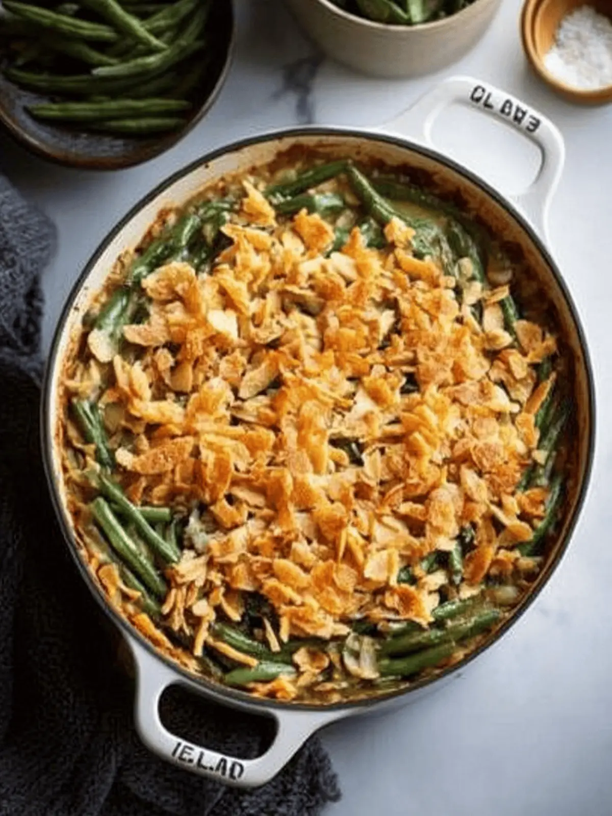 Vegan Green Bean Casserole