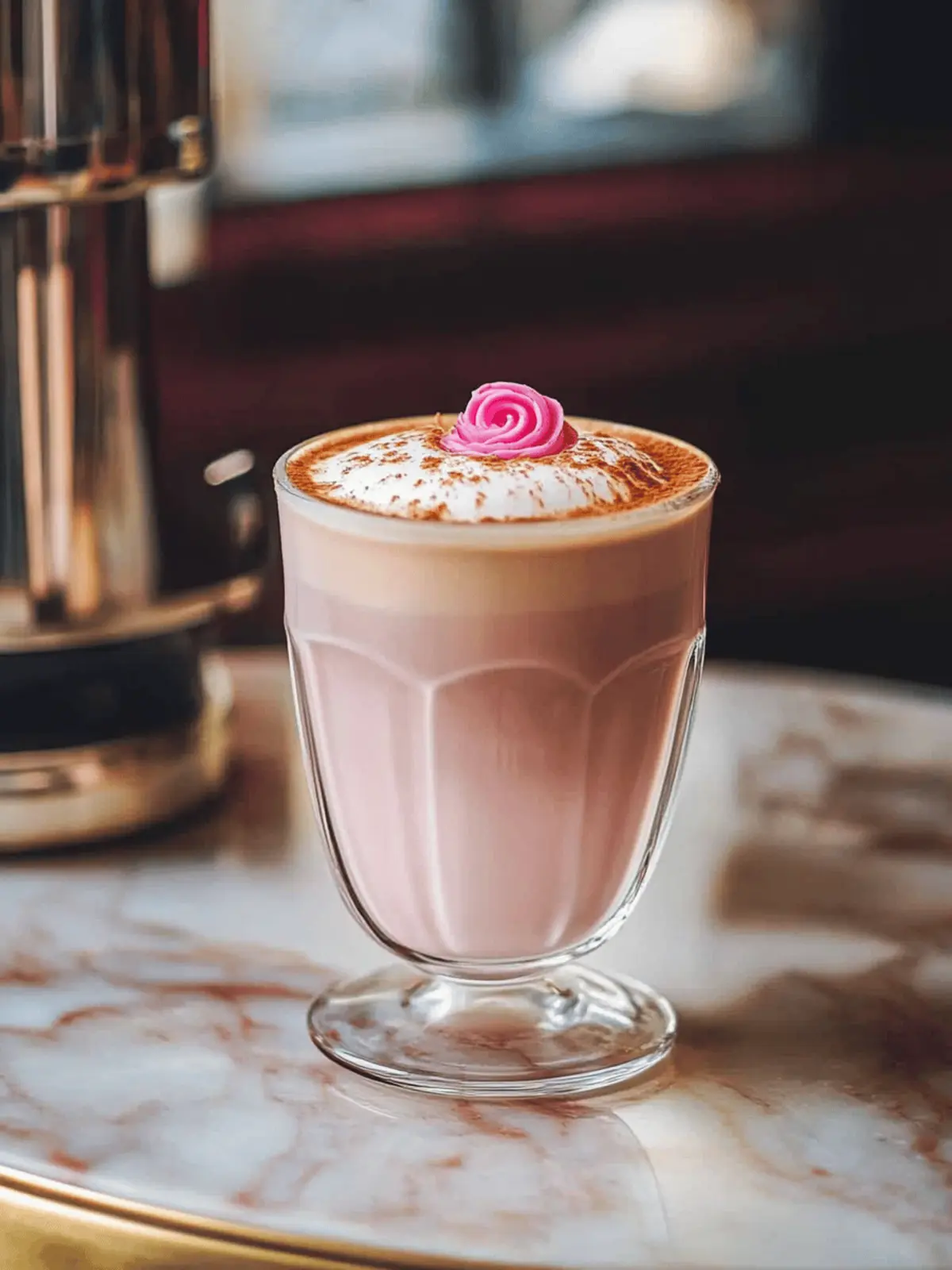 Indulge in Pink Velvet Macchiato: Your New Favorite Treat 2 Pink Velvet Macchiato