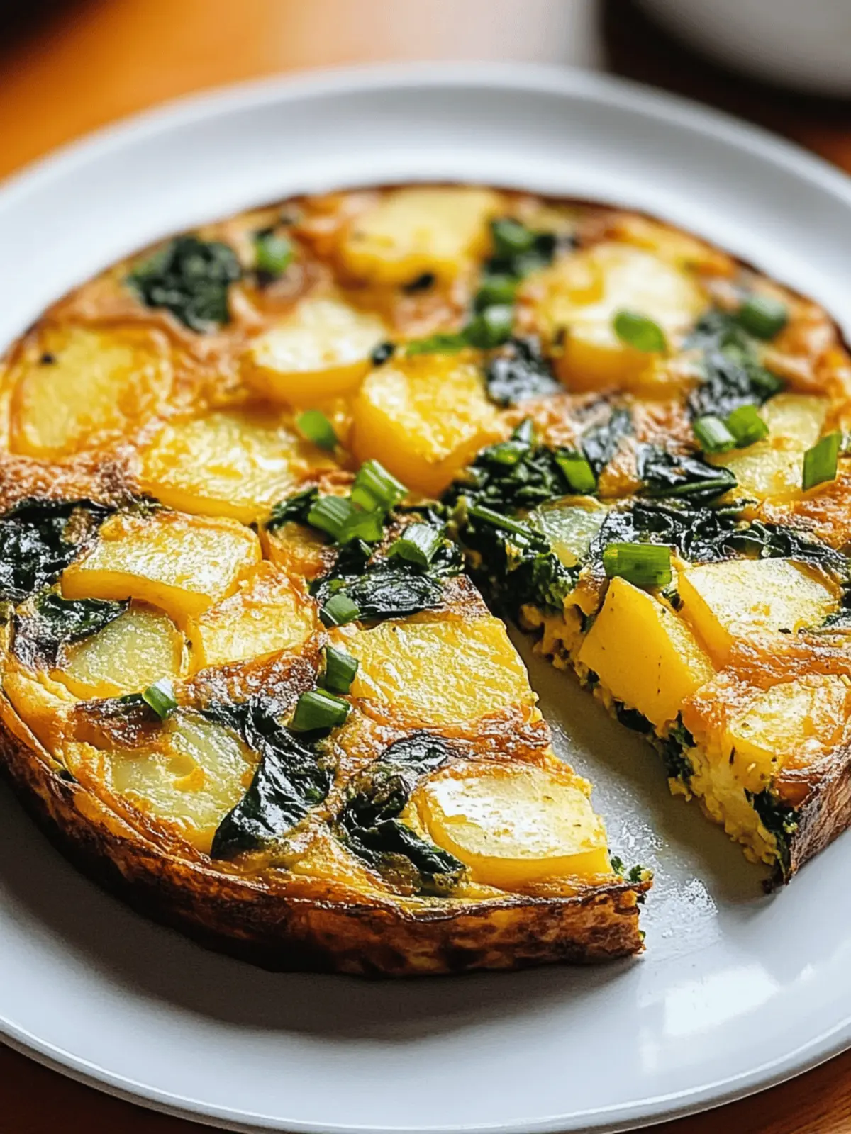 Delicious Potato and Spinach Frittata for Your Family Feast 5 Potato and Spinach Frittata
