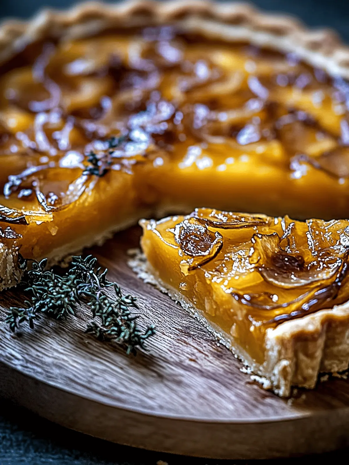 Delicious Caramelized Onion Butternut Tart Perfect for Sharing 3 Caramelized Onion Butternut Tart