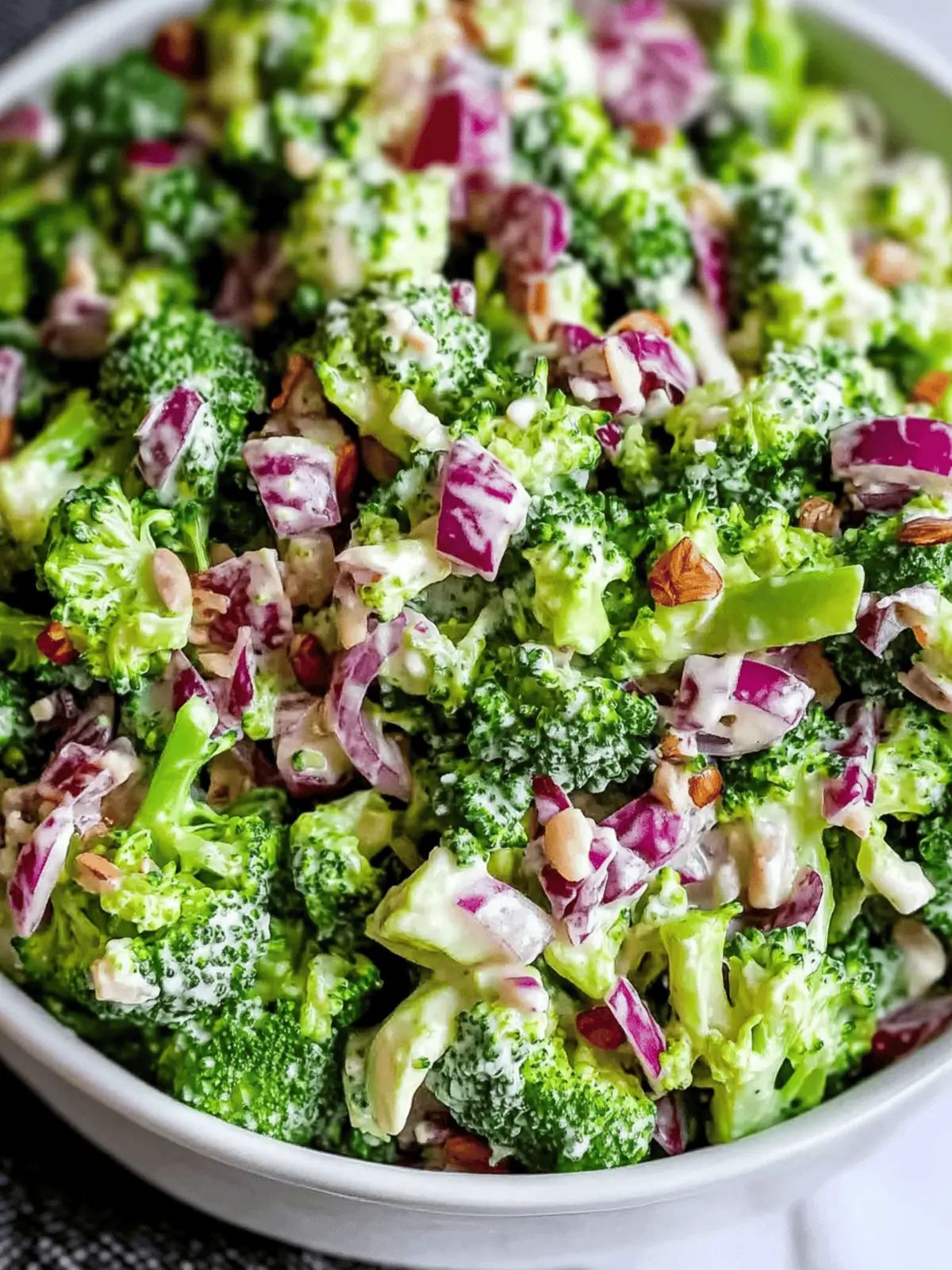 The Best Broccoli Salad with Bacon for Happy Gatherings 5 The Best Broccoli Salad