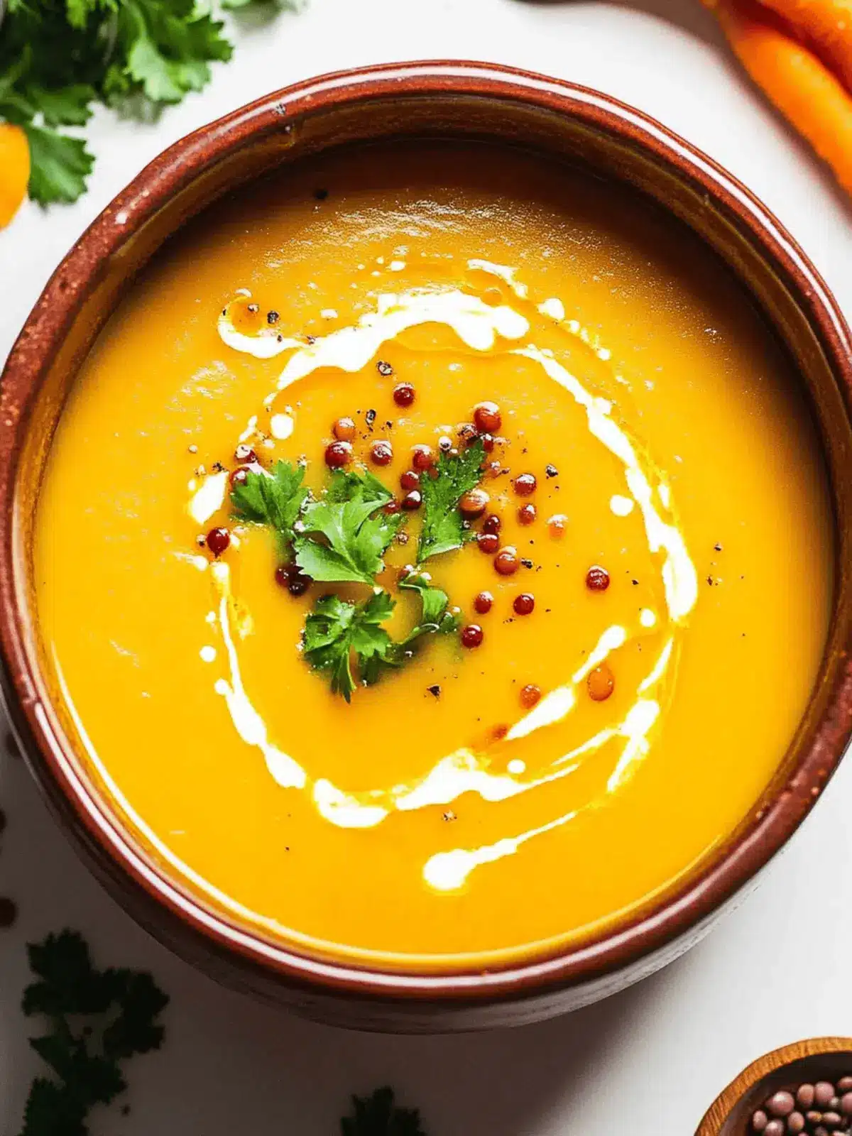 Hearty Carrot and Lentil Soup for Ultimate Comfort Cooking 4 Carrot and Lentil Soup