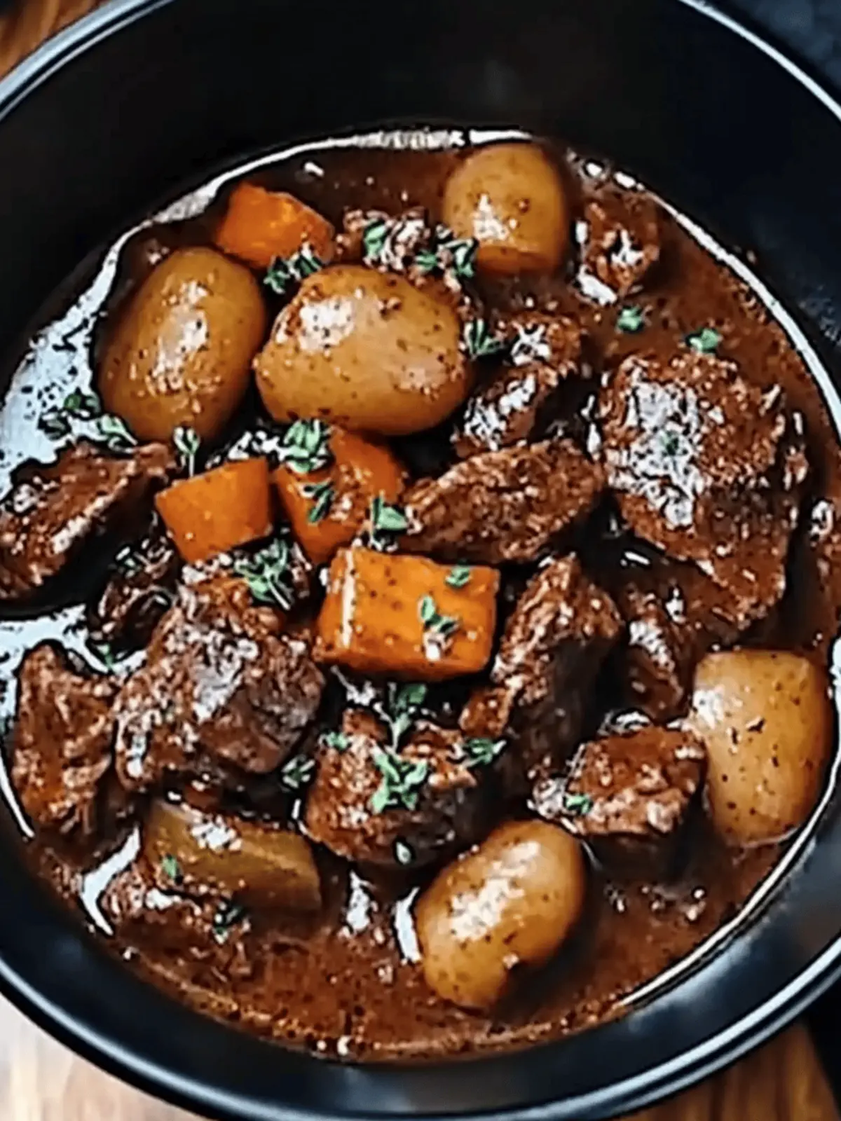 Slow Cooker Beef Bourguignon: Comforting French Delight at Home 5 Slow Cooker Beef Bourguignon
