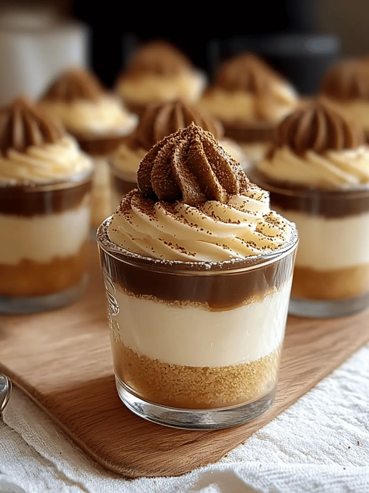 Mini Tiramisu Cups: Your Perfect No-Bake Dessert Delight 5 MINI TIRAMISU CUPS