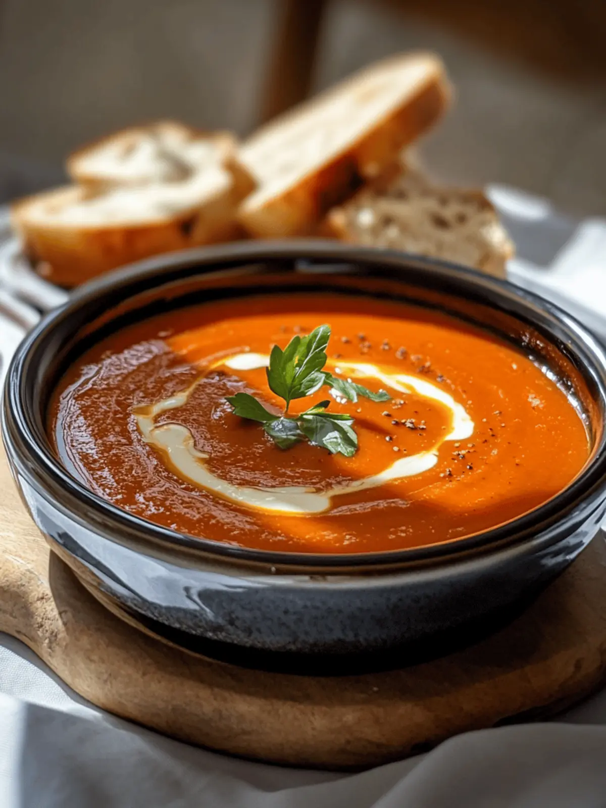 Heavenly Roasted Red Pepper Gouda Soup for Chilly Nights 5 Roasted Red Pepper Gouda Soup