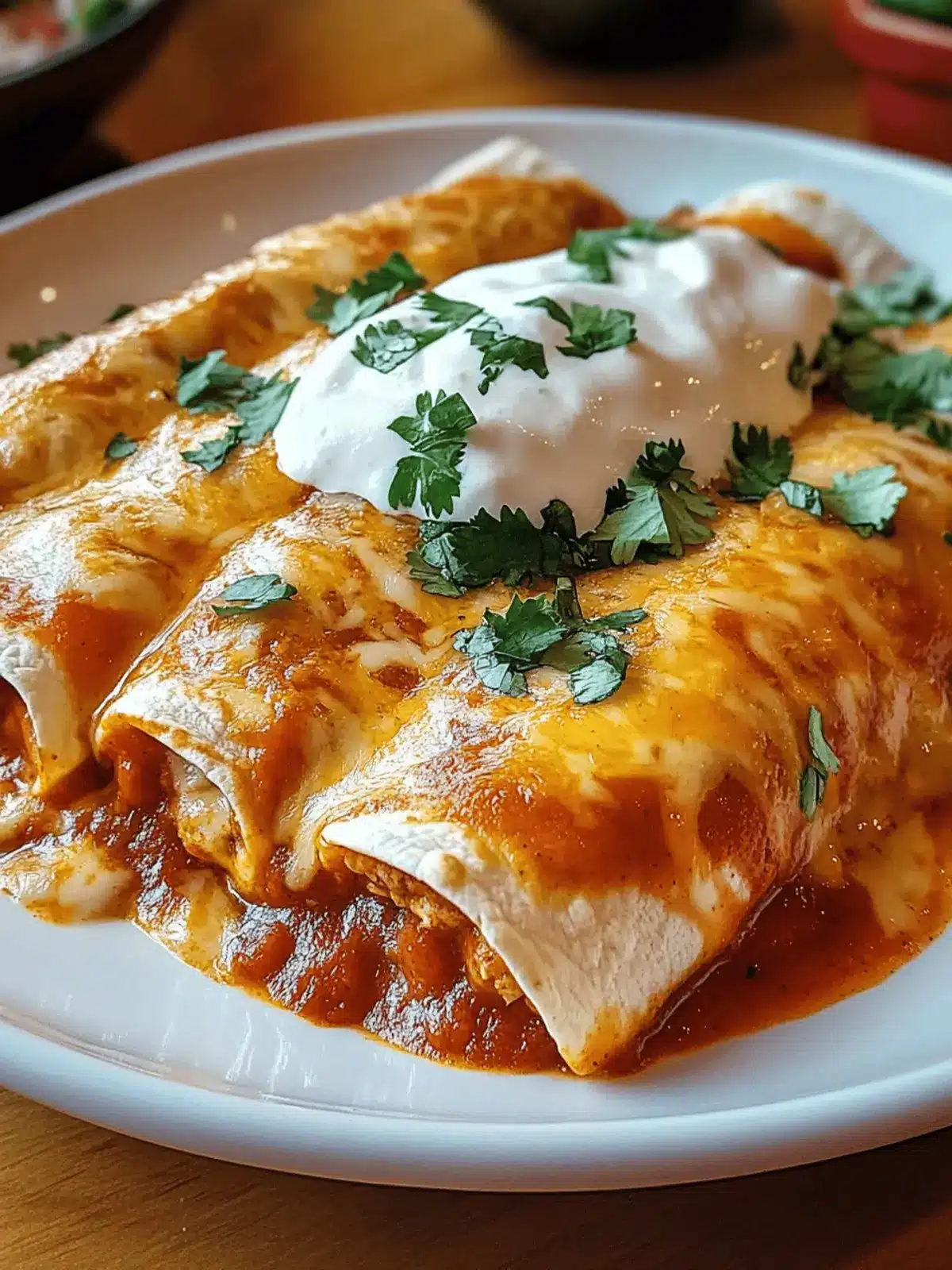 Chicken Enchiladas