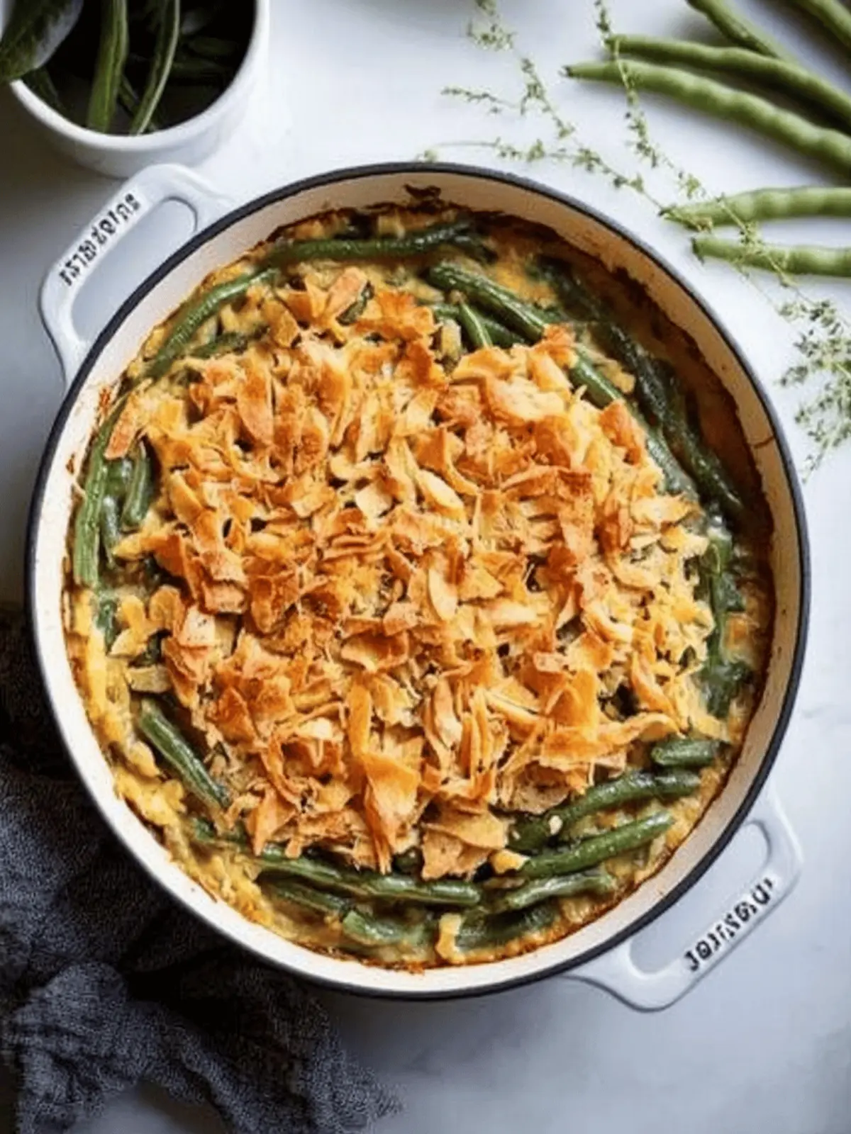 Vegan Green Bean Casserole