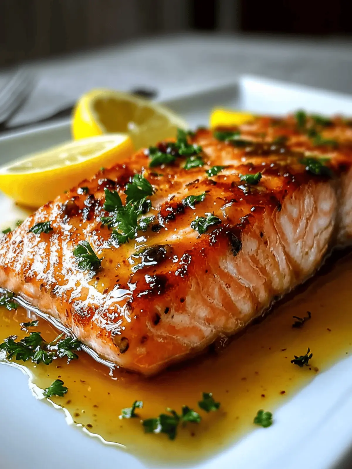 Honey Garlic Butter Baked Salmon: Quick & Delicious Delight 2 Honey Garlic Butter Baked Salmon