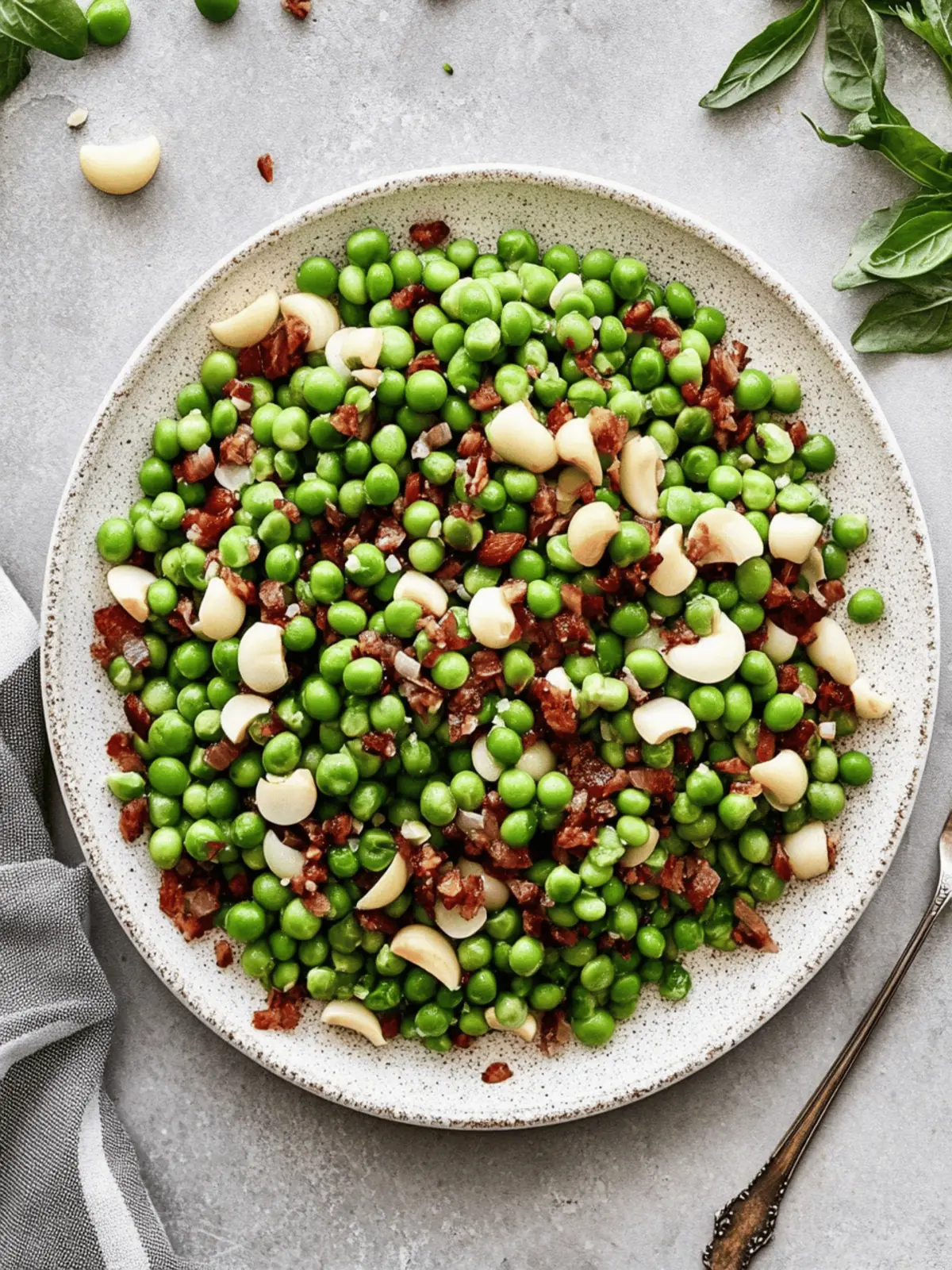 Thanksgiving Peas with Pancetta and Pear: A Festive Twist 3 Thanksgiving Peas