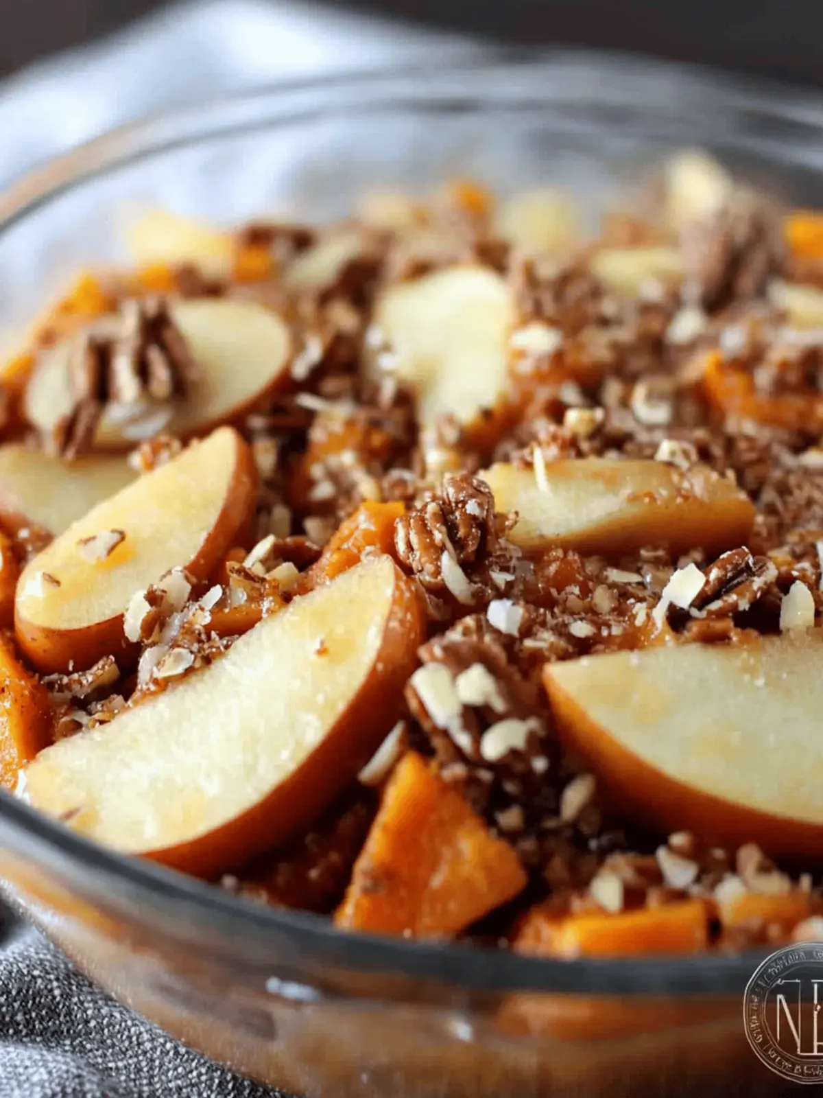 Honey Glazed Apple & Sweet Potato Casserole for Holiday Joy 3 Honey Glazed Apple & Sweet Potato Casserole