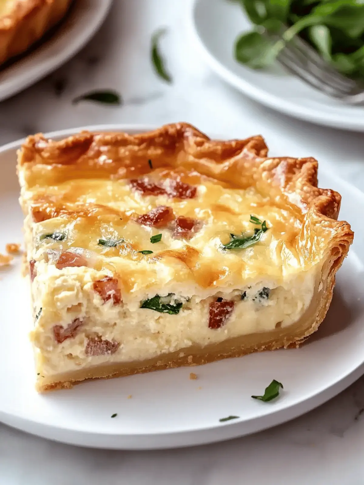 Creamy Puff Pastry Quiche Lorraine – Your Perfect Brunch Gem 3 Creamy Puff Pastry Quiche Lorraine