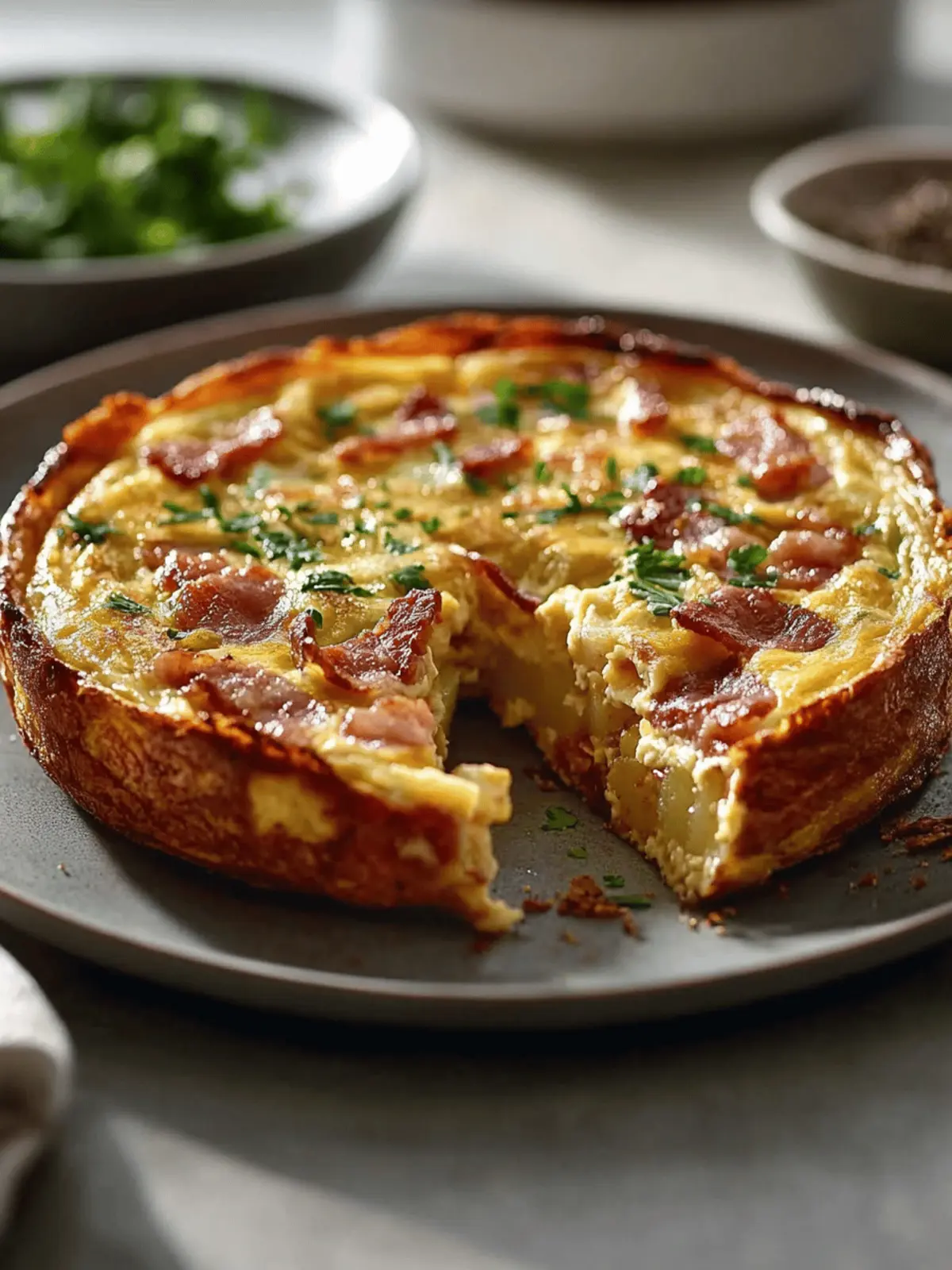 Ina Garten's Bacon Potato Frittata: Breakfast Bliss Awaits 5 Ina Garten Bacon Potato Frittata
