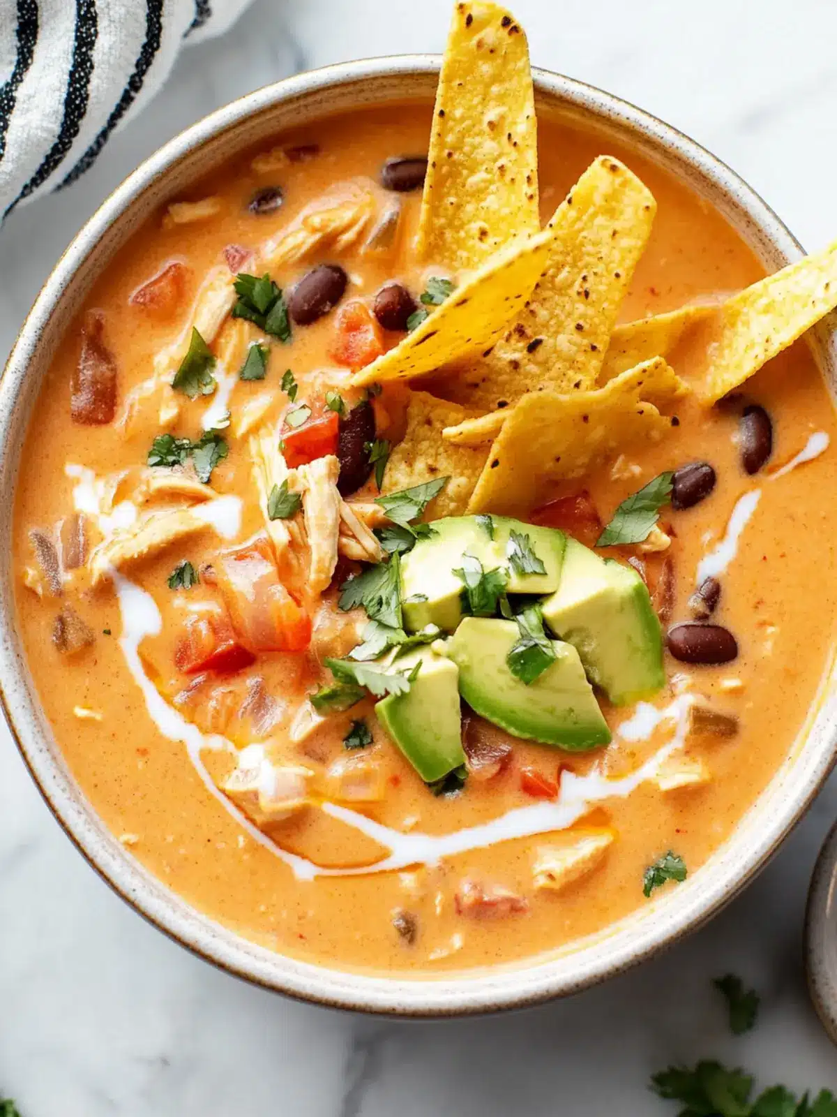 Creamy Chicken Tortilla Soup: The Cozy Comfort You Crave 5 Creamy Chicken Tortilla Soup
