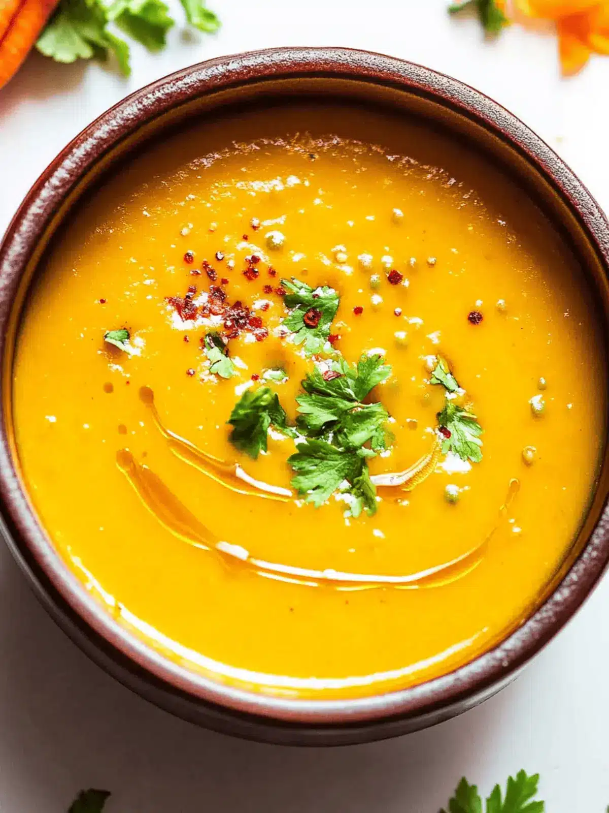 Hearty Carrot and Lentil Soup for Ultimate Comfort Cooking 2 Carrot and Lentil Soup