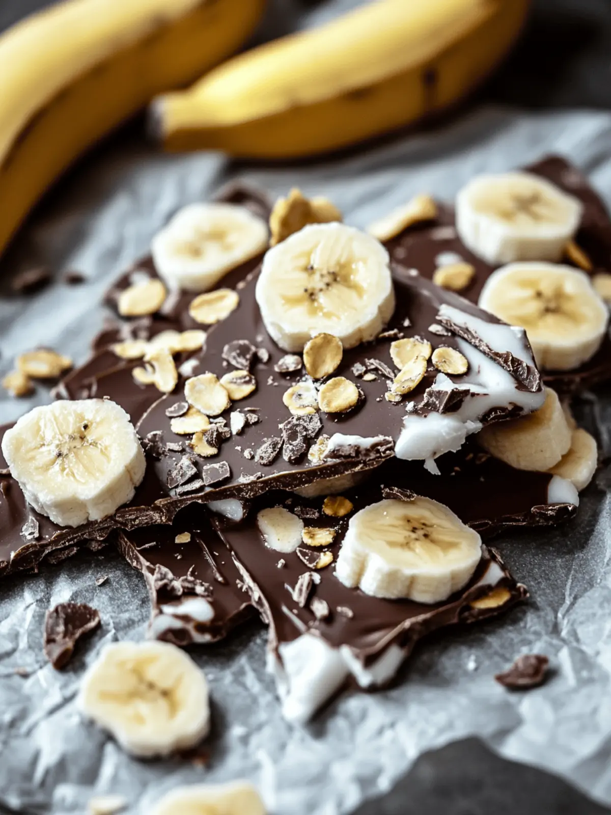 Banana & Nutella Frozen Yogurt Bark: Your New Craving Delight 5 Banana & Nutella Frozen Yogurt Bark