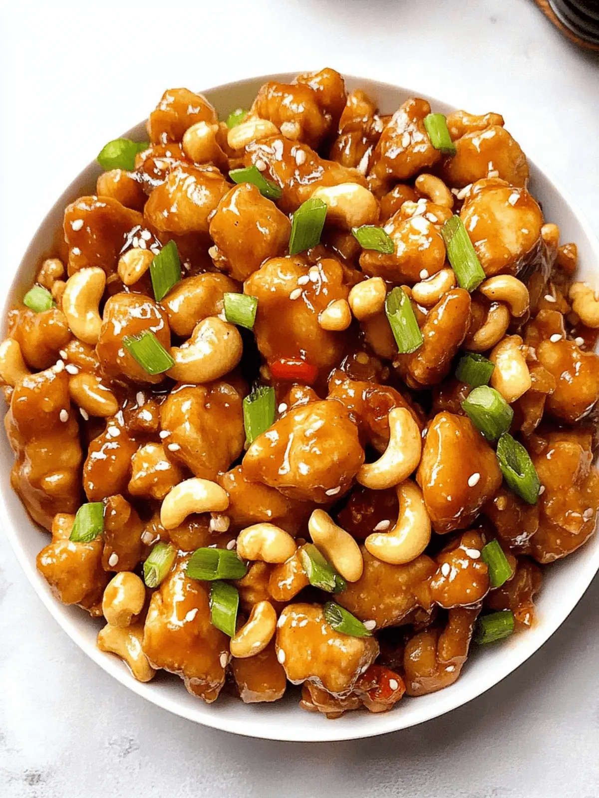 Quick Cashew Chicken: Irresistibly Easy Homemade Delight 5 Cashew Chicken