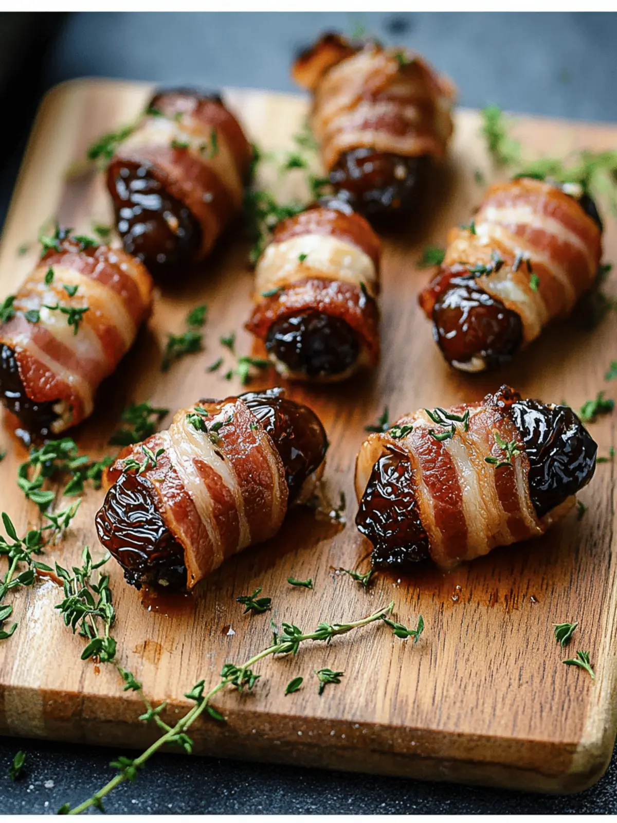 Irresistible Dates with Goat Cheese Wrapped in Bacon Bliss 5 Dates with Goat Cheese Wrapped in Bacon