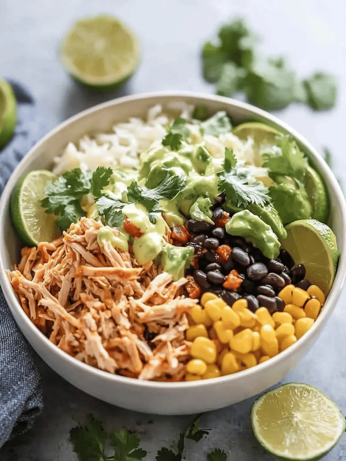 Savory Slow Cooker Chicken Burrito Bowl for Family Nights 4 Slow Cooker Chicken Burrito Bowl
