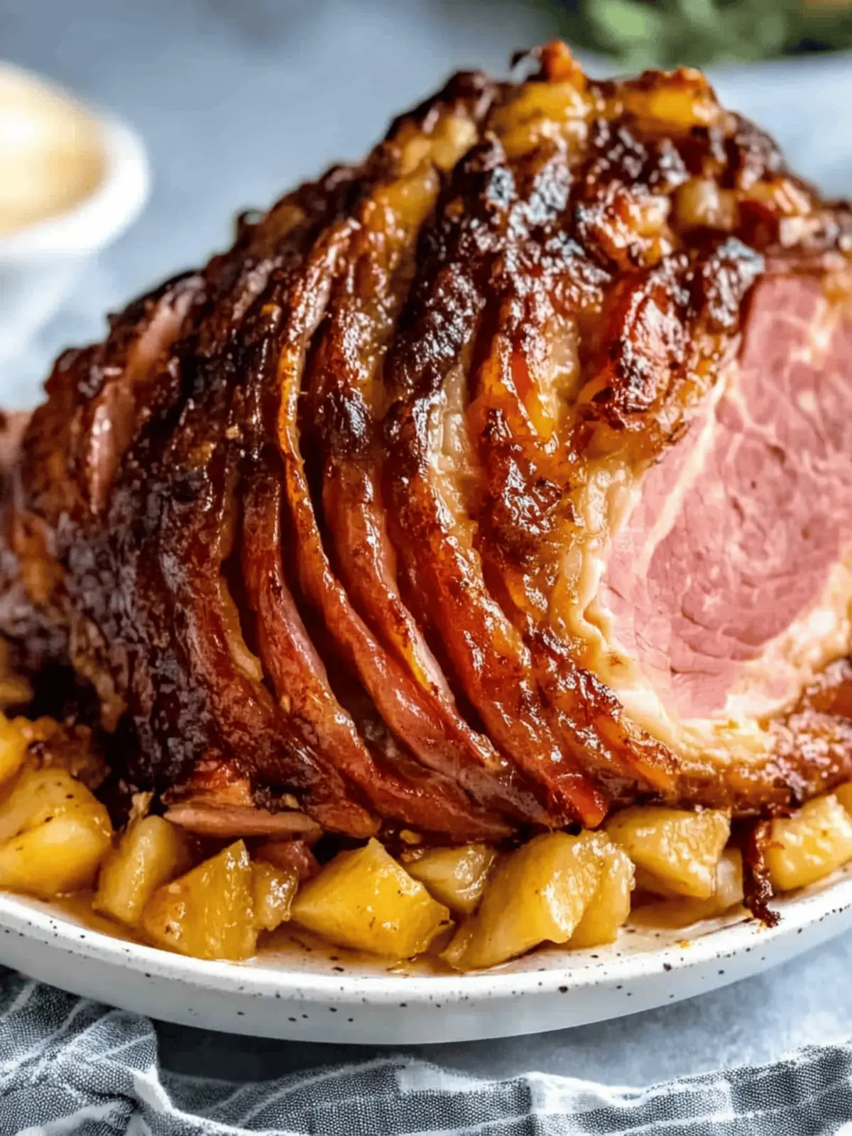 Sweet and Savory Pineapple Ham Glaze for Perfect Feasts 5 PINEAPPLE HAM