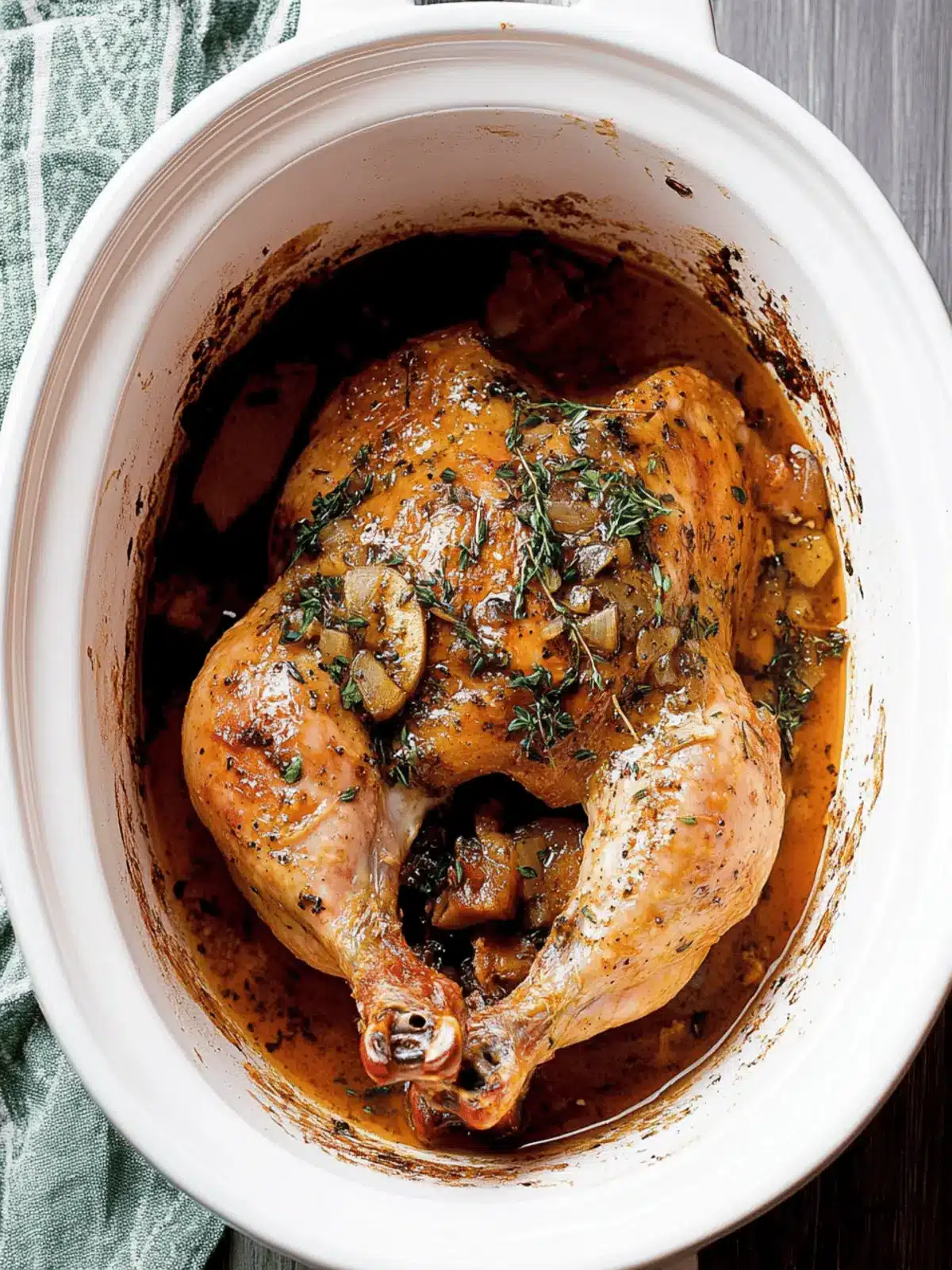 Crockpot Whole Chicken: Tender, Flavorful Comfort Done Right 4 Crockpot Whole Chicken