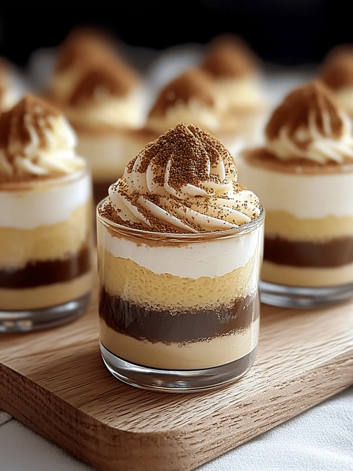 Mini Tiramisu Cups: Your Perfect No-Bake Dessert Delight 2 MINI TIRAMISU CUPS