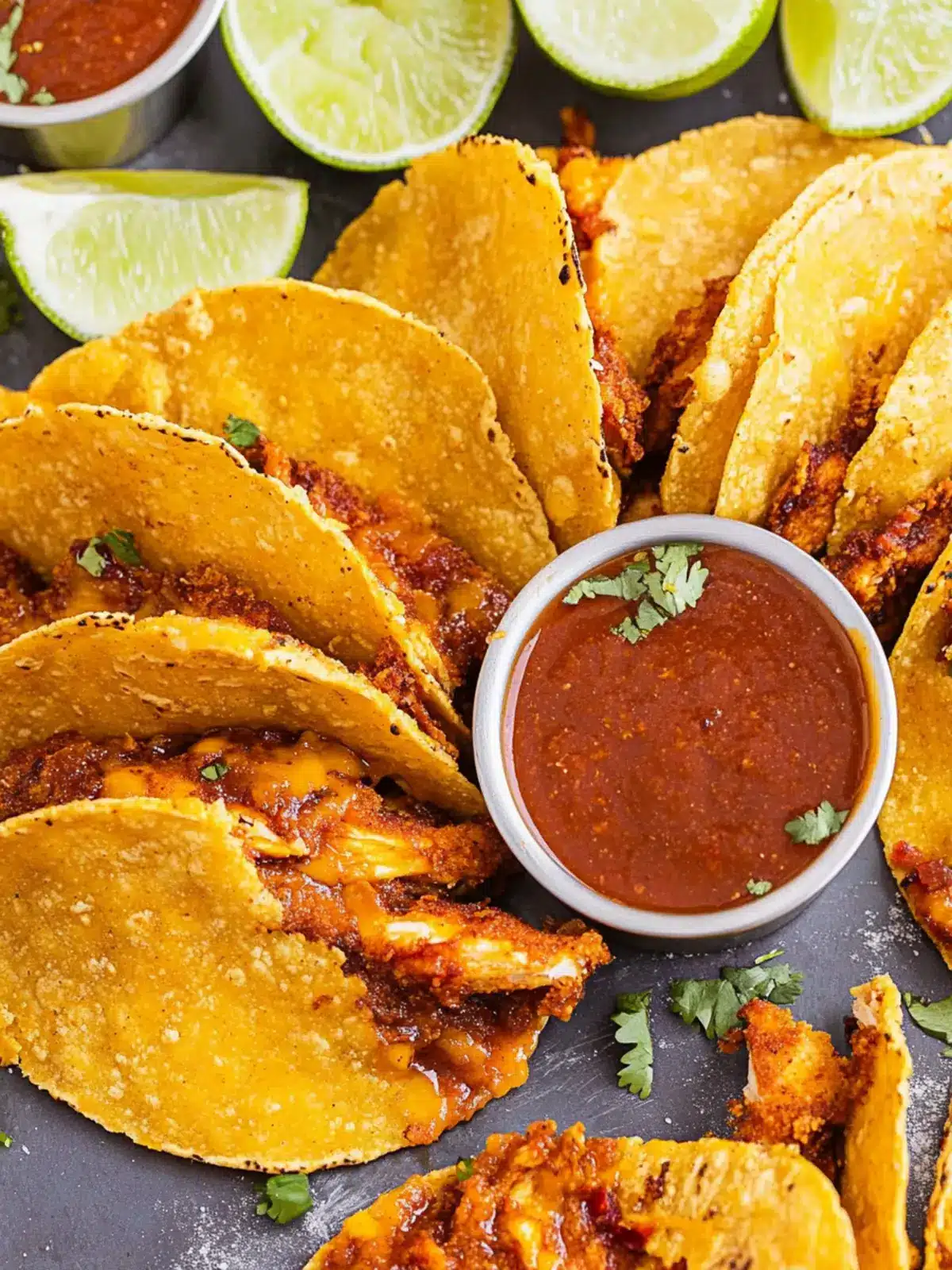 Easy Cheesy Crispy Chicken Tacos You’ll Love Making at Home 4 Easy Cheesy Crispy Chicken Tacos