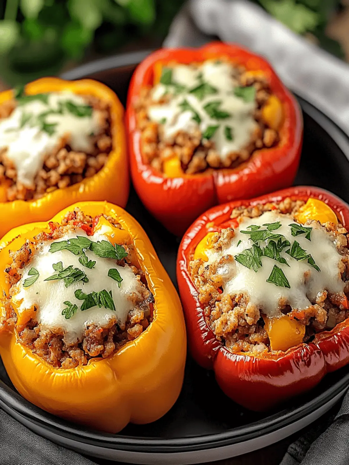Classic Stuffed Peppers: Quick Comfort Food Delight 5 Classic Stuffed Peppers