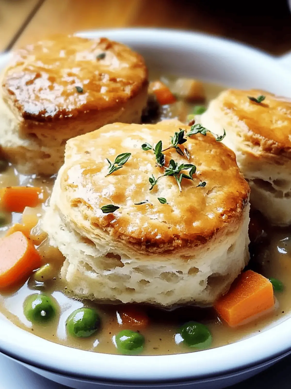 Biscuit & Vegetable Pot Pie: Your Cozy Comfort Food Fix 5 Biscuit & Vegetable Pot Pie