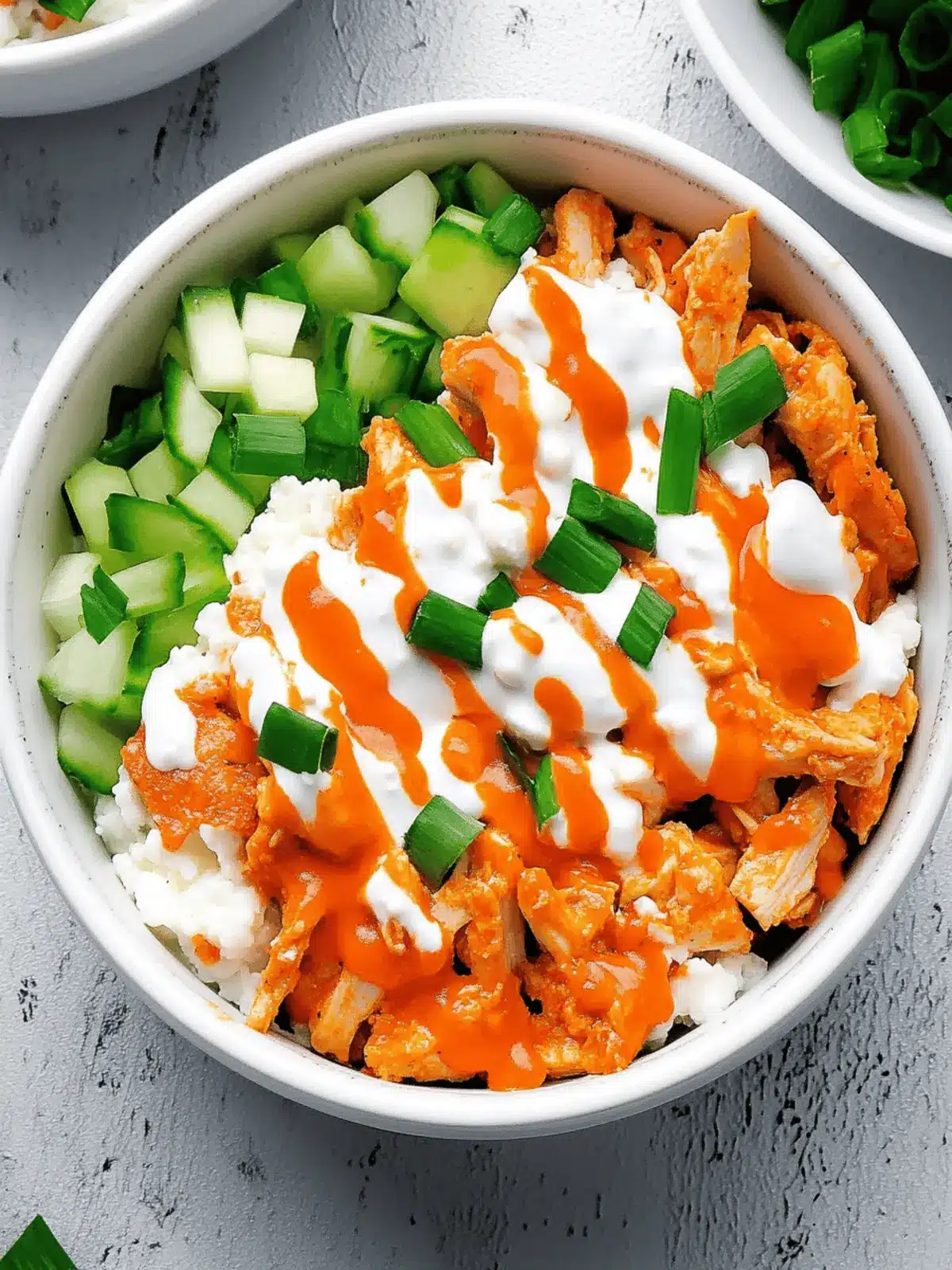 Buffalo Chicken Cottage Cheese Bowl: A Perfect Protein Power-Up 5 Buffalo Chicken Cottage Cheese Bowl