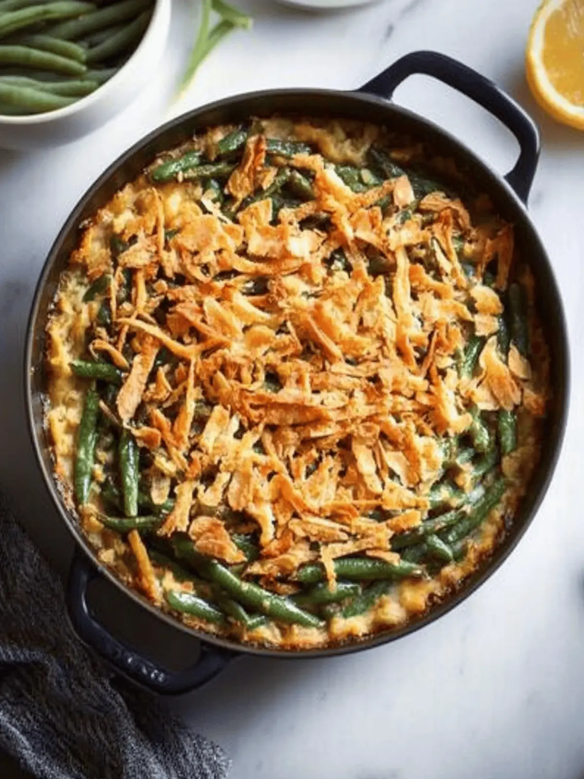 Vegan Green Bean Casserole