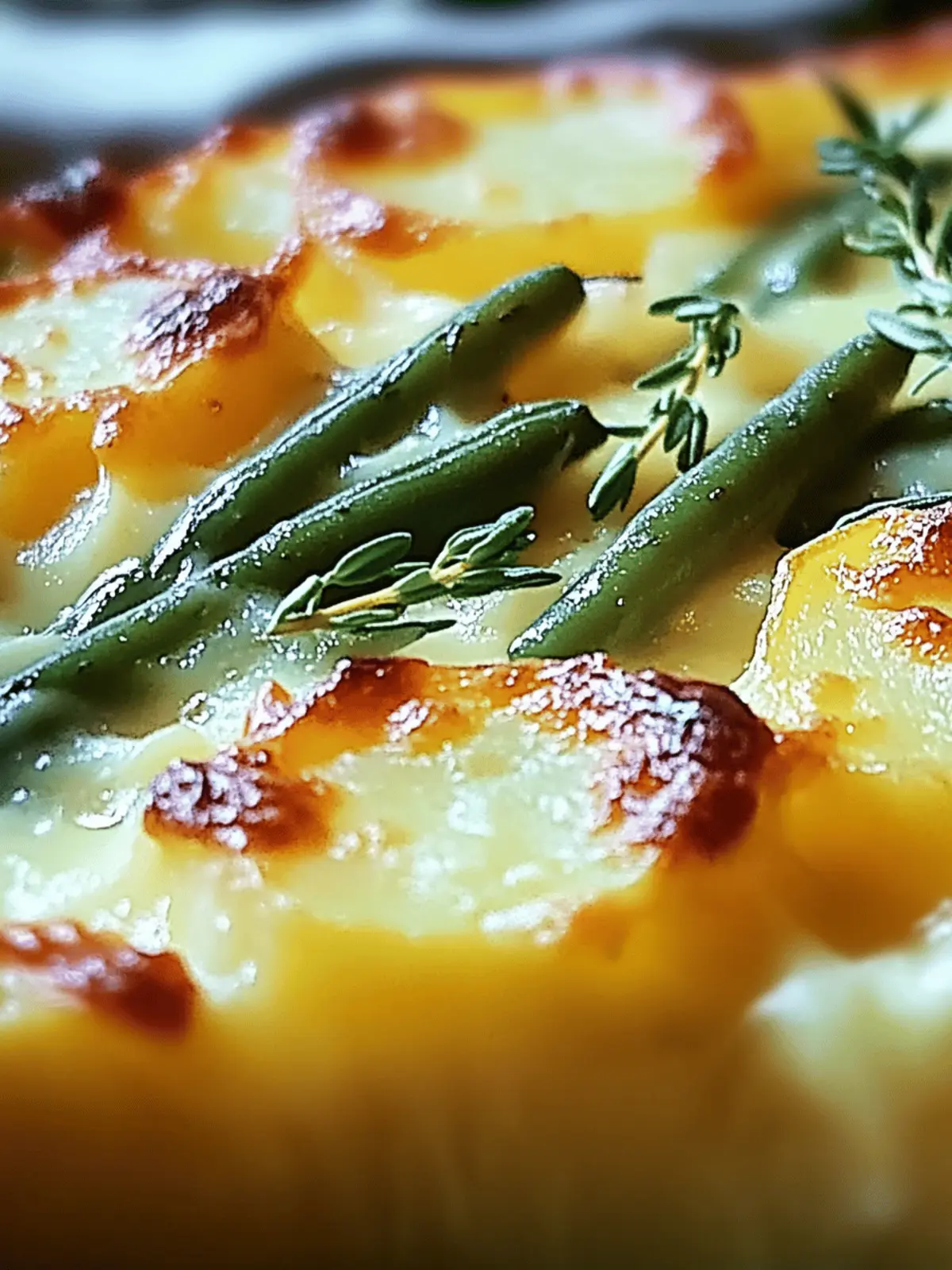 Creamy Green Bean and Potato Casserole for Cozy Family Meals 2 Green Bean and Potato Casserole