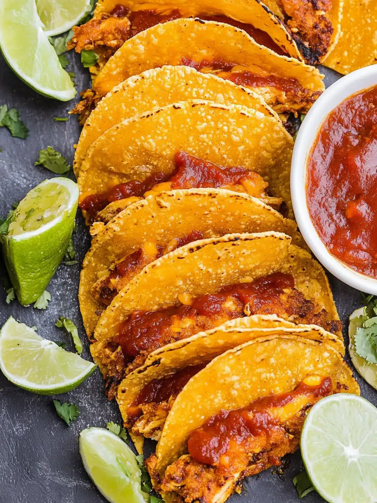 Easy Cheesy Crispy Chicken Tacos You’ll Love Making at Home 2 Easy Cheesy Crispy Chicken Tacos