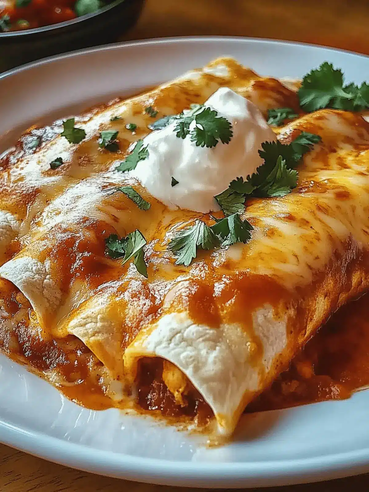 Chicken Enchiladas