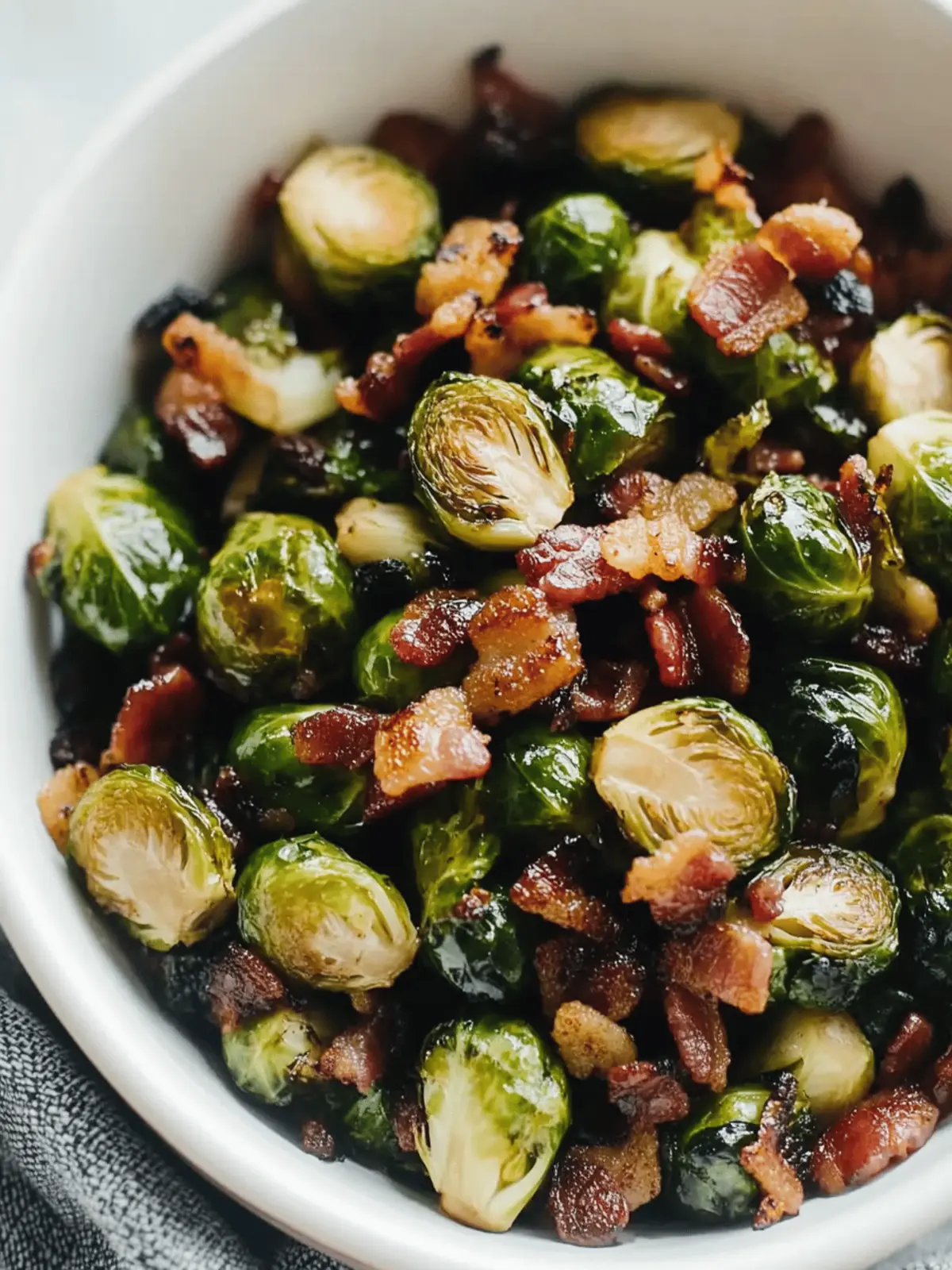 Savory 30-Minute Stovetop Maple Bacon Brussels Sprouts Recipe 5 30-Minute Stovetop Maple Bacon Brussels Sprouts