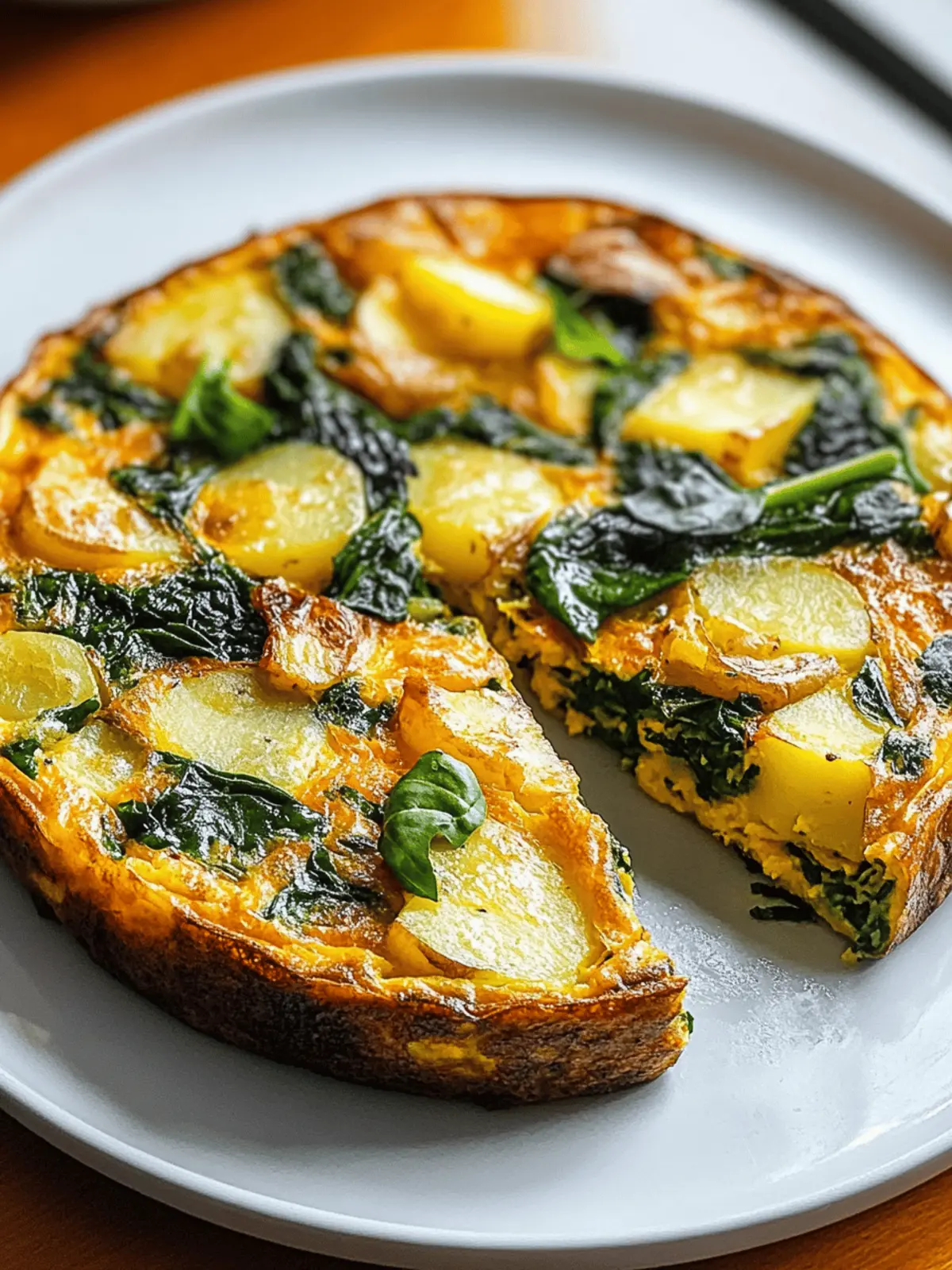 Delicious Potato and Spinach Frittata for Your Family Feast 2 Potato and Spinach Frittata
