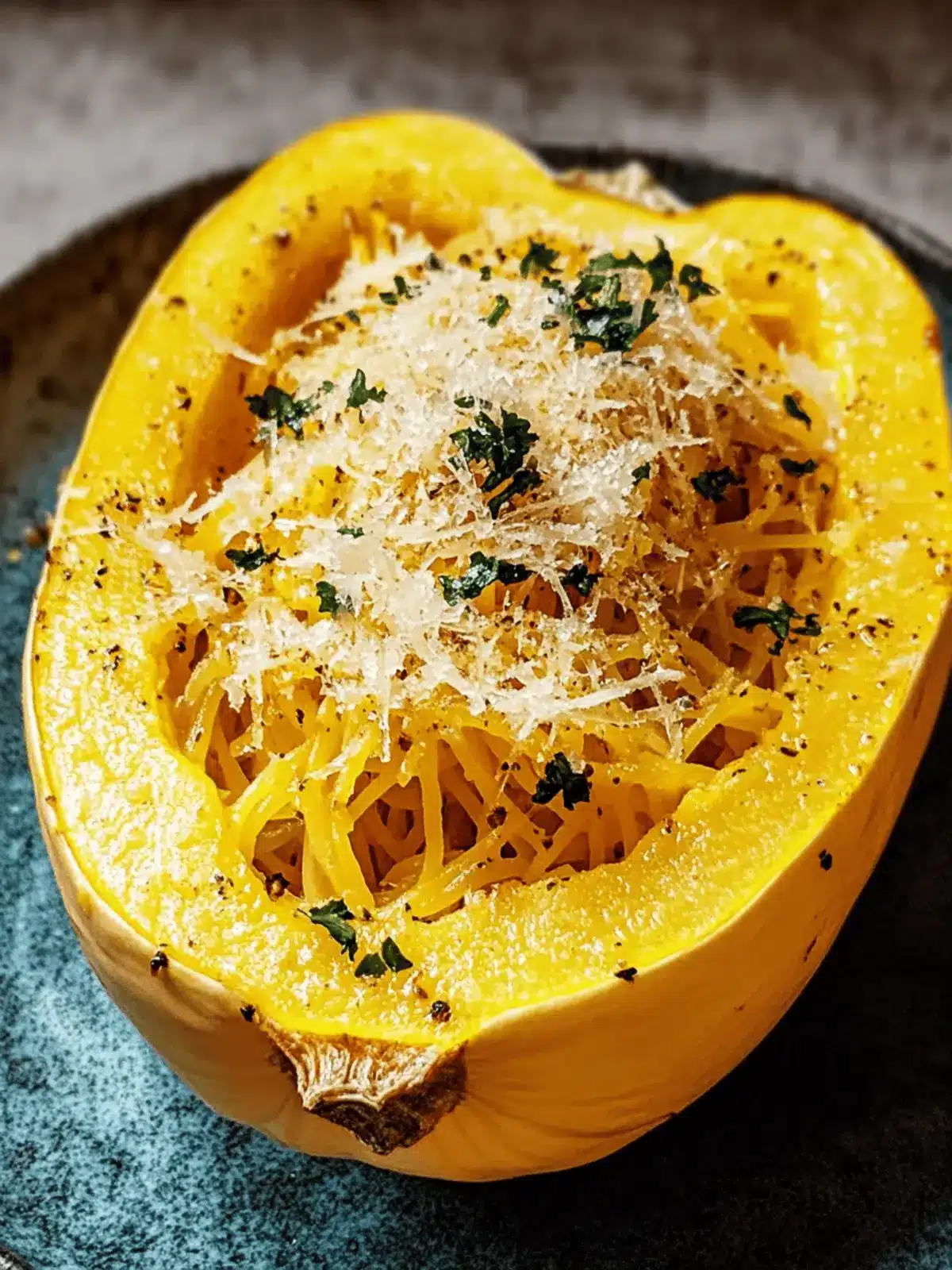 The Best Spaghetti Squash: A Cozy Garlic Parmesan Delight 2 the best spaghetti squash