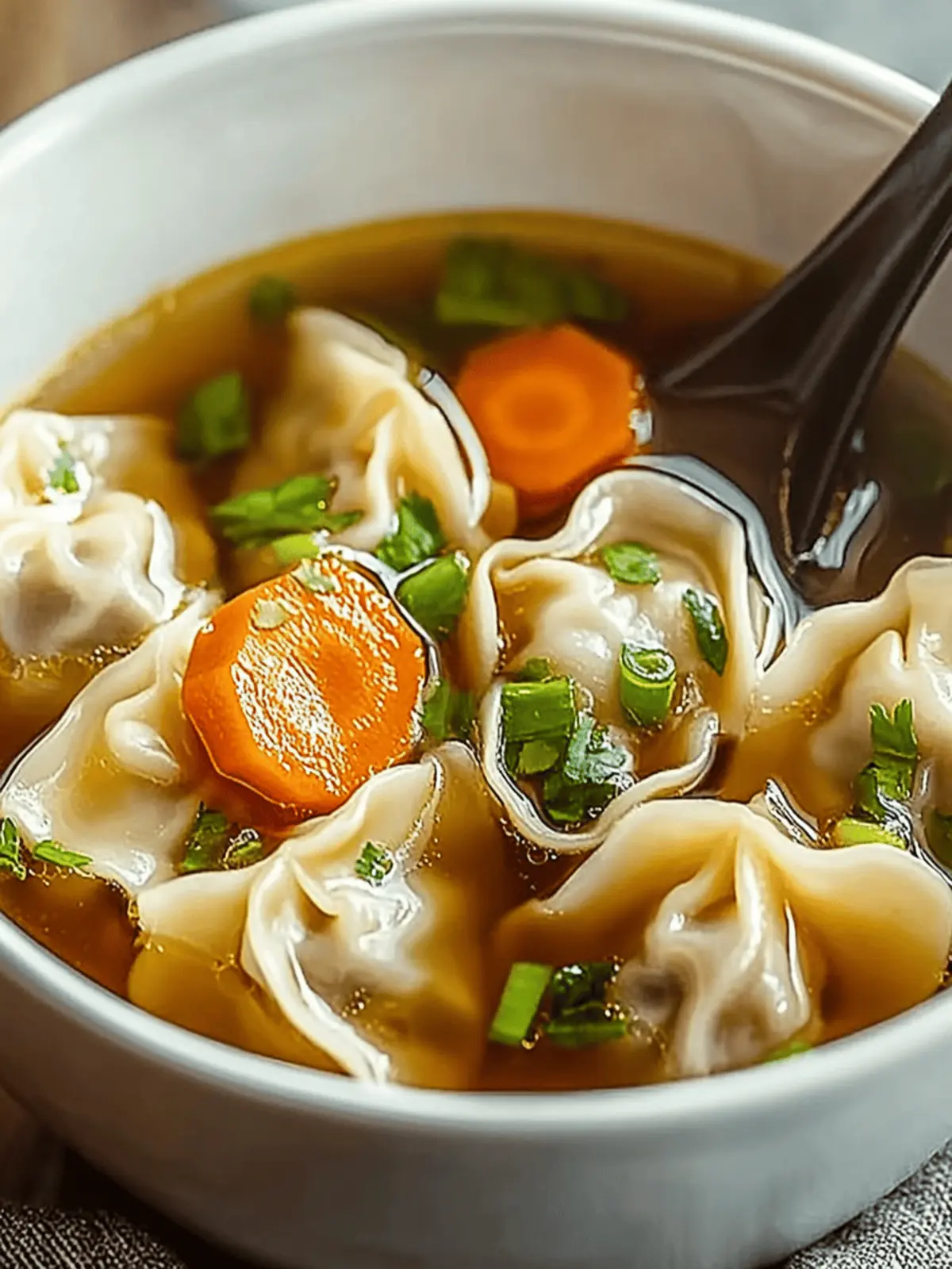 Cozy Up with Comforting Potsticker Soup in Minutes 4 Comforting Potsticker Soup