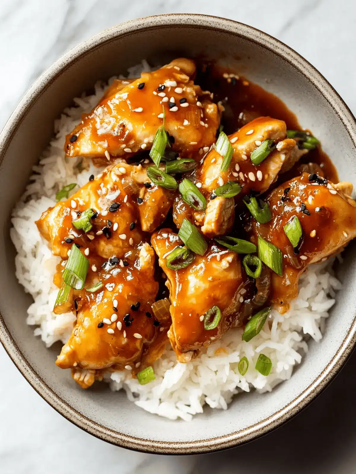 Savory Slow Cooker Chicken Thighs with Honey Garlic Bliss 5 Slow Cooker Chicken Thighs