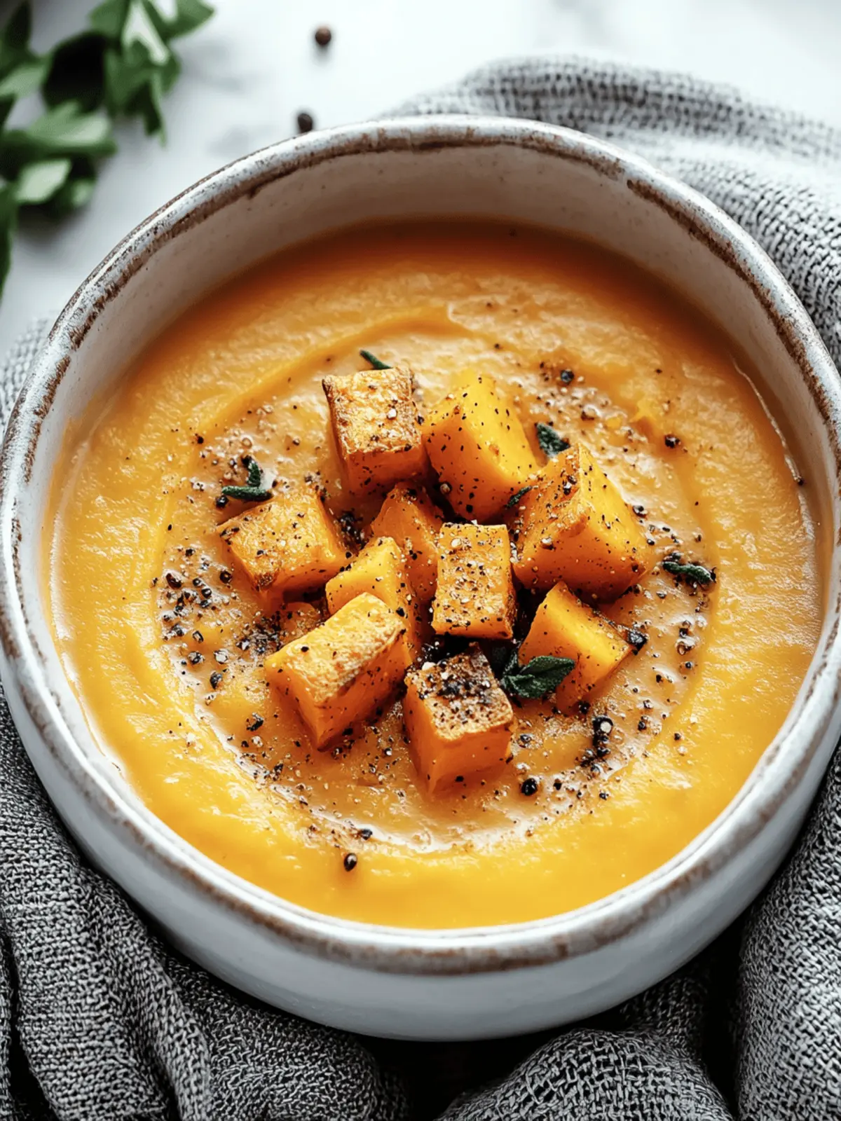 Hearty Spicy Butternut Squash and Sweet Potato Soup Delight 5 Spicy Butternut Squash and Sweet Potato Soup