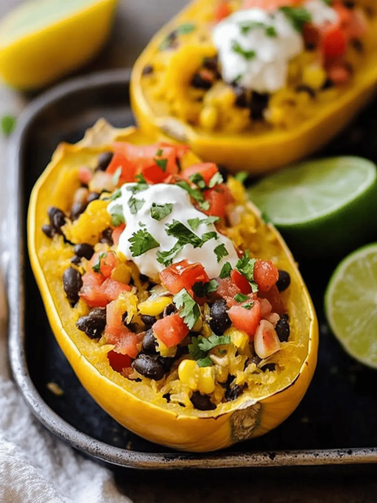 Delicious Spaghetti Squash Burrito Bowls for Healthy Comfort 2 Spaghetti Squash Burrito Bowls