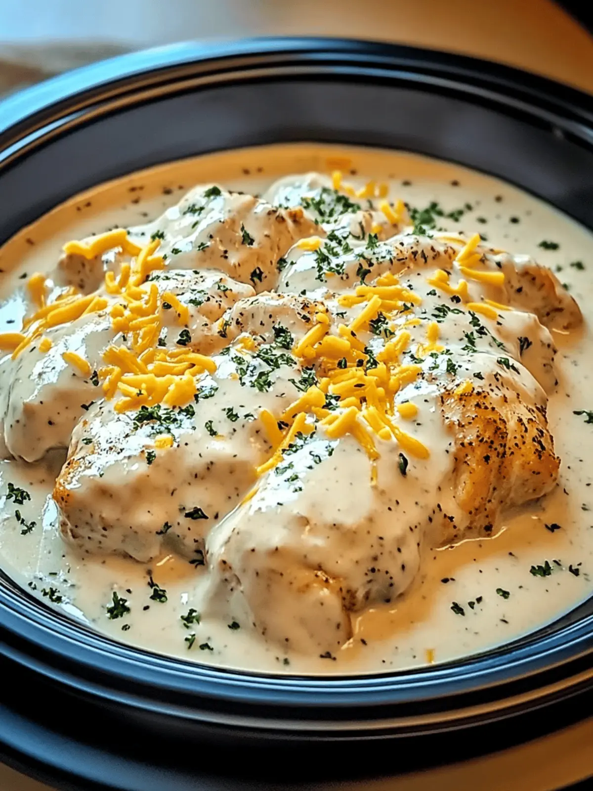 Mouthwatering Creamy Ranch Chicken CrockPot Delight in No Time 5 Mouthwatering Creamy Ranch Chicken CrockPot