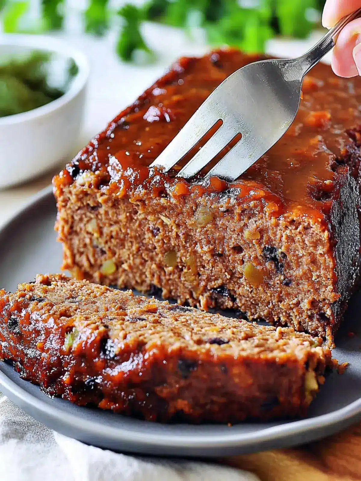Vegan Meatloaf Recipe With Gravy for Comfort Food Lovers 3 Vegan Meatloaf Recipe With Gravy