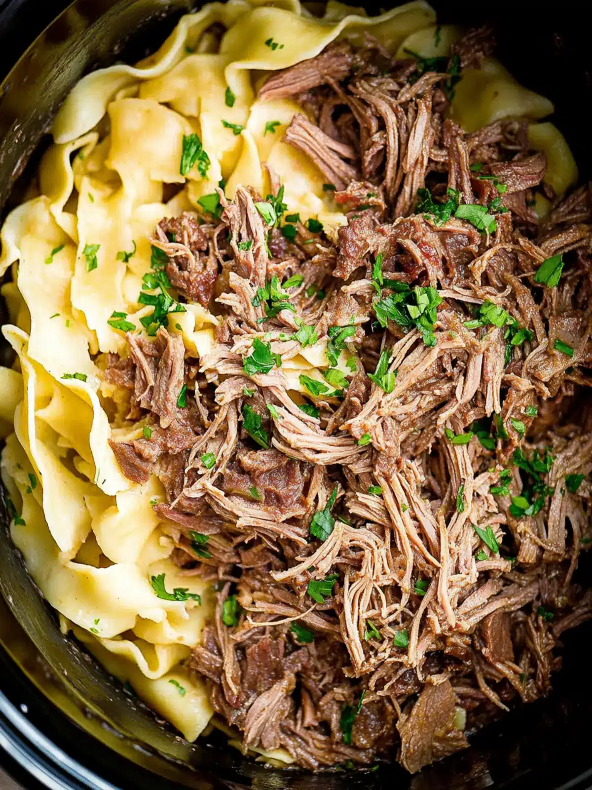 Slow Cooker Pulled Beef That Melts In Your Mouth 3 Slow Cooker Pulled Beef