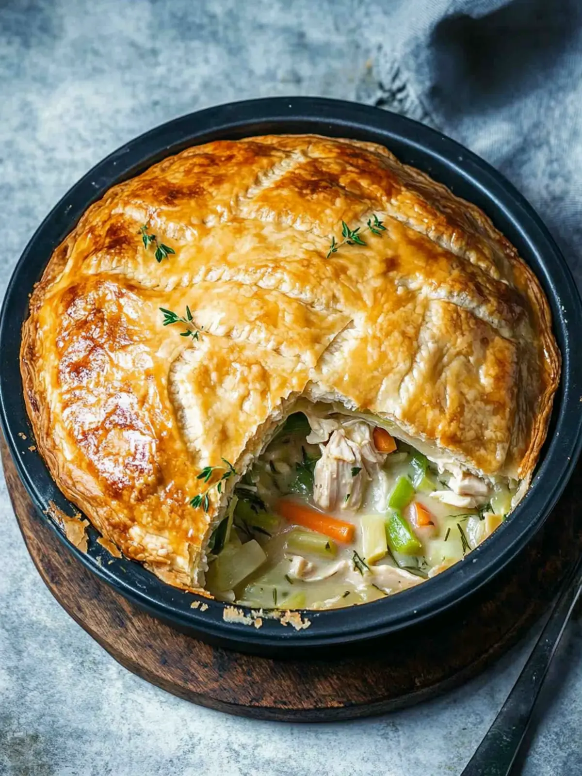 Savory Chicken Leek and Thyme Pie for Cozy Nights 5 Chicken Leek and Thyme Pie