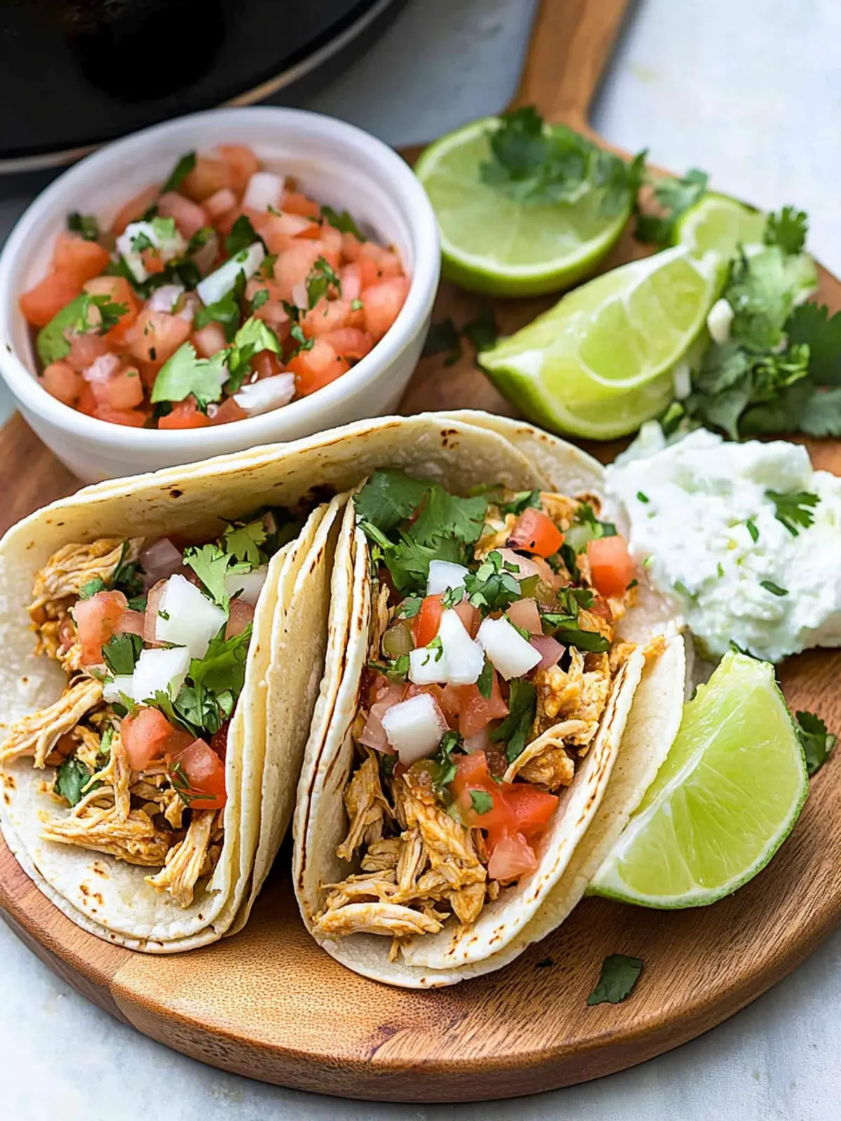 Savory Slow Cooker Chicken Tacos for Effortless Weeknight Bliss 2 Slow Cooker Chicken Tacos