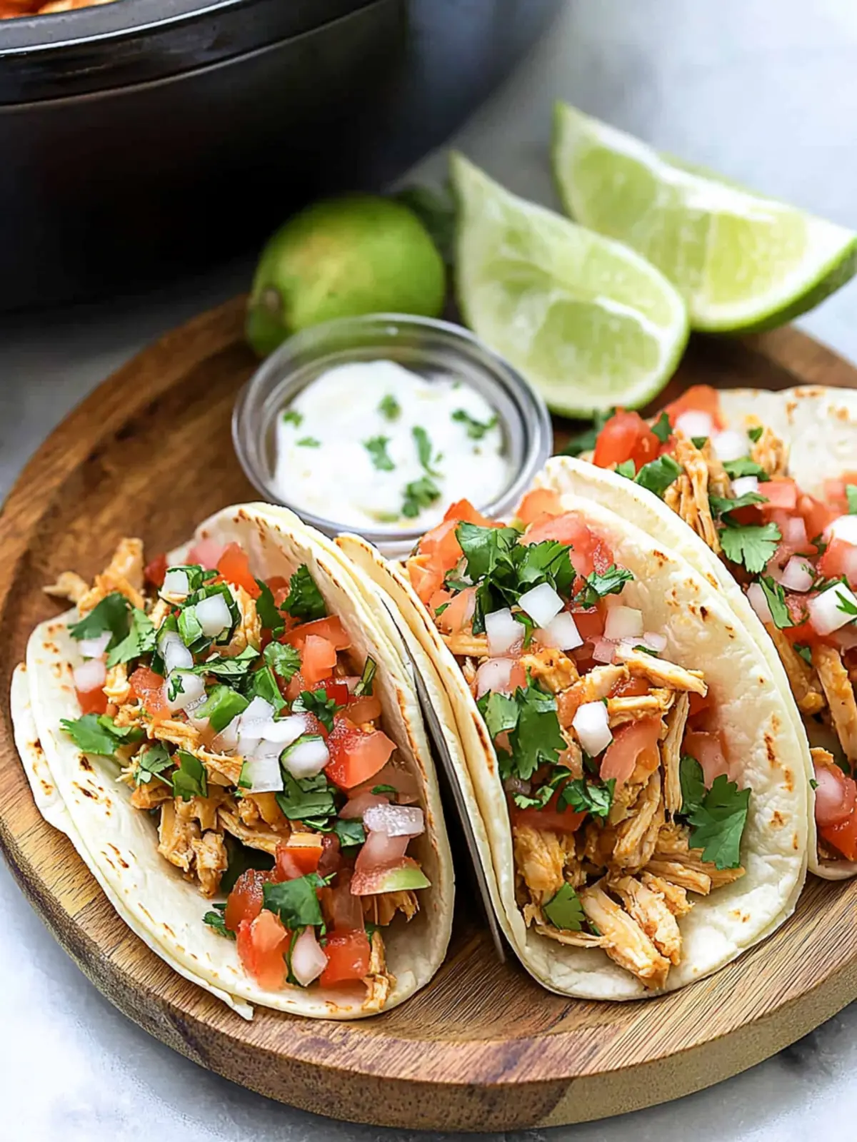 Savory Slow Cooker Chicken Tacos for Effortless Weeknight Bliss 3 Slow Cooker Chicken Tacos